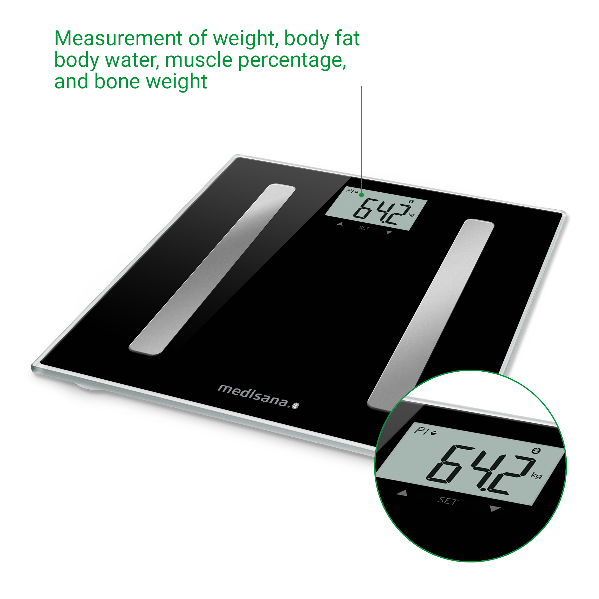 9b36e4041c1e255765c2fcd0121e652c BS A45 connect | Body Analysis Scale