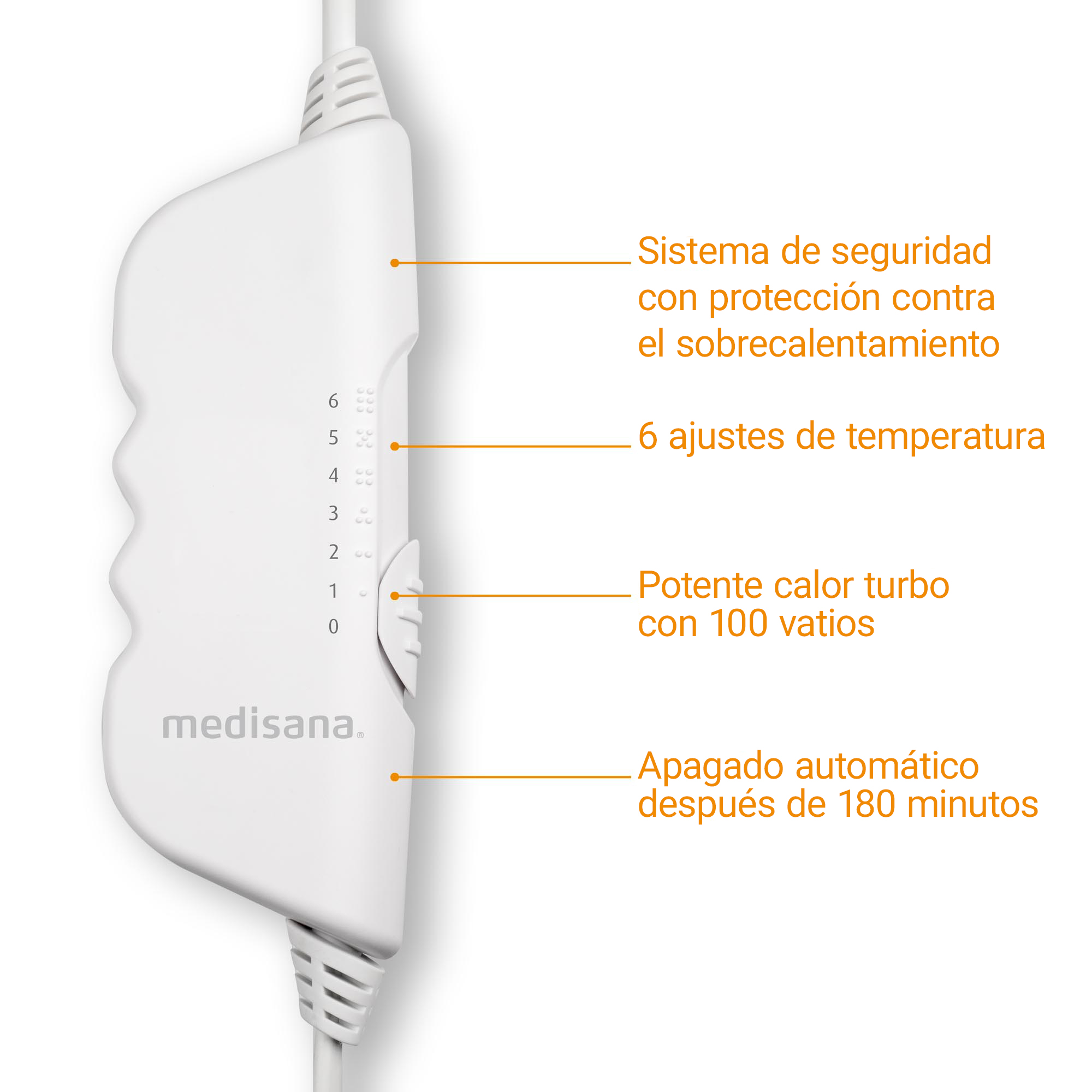 HU 662 | Manta eléctrica para debajo del colchón