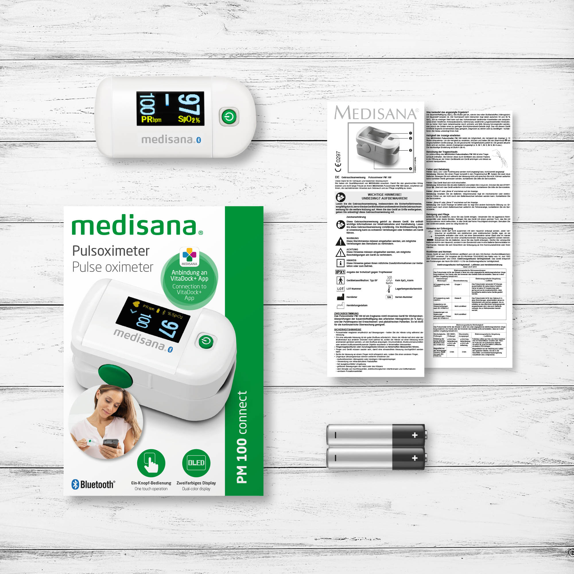 PM 100 connect | pulsoximeter