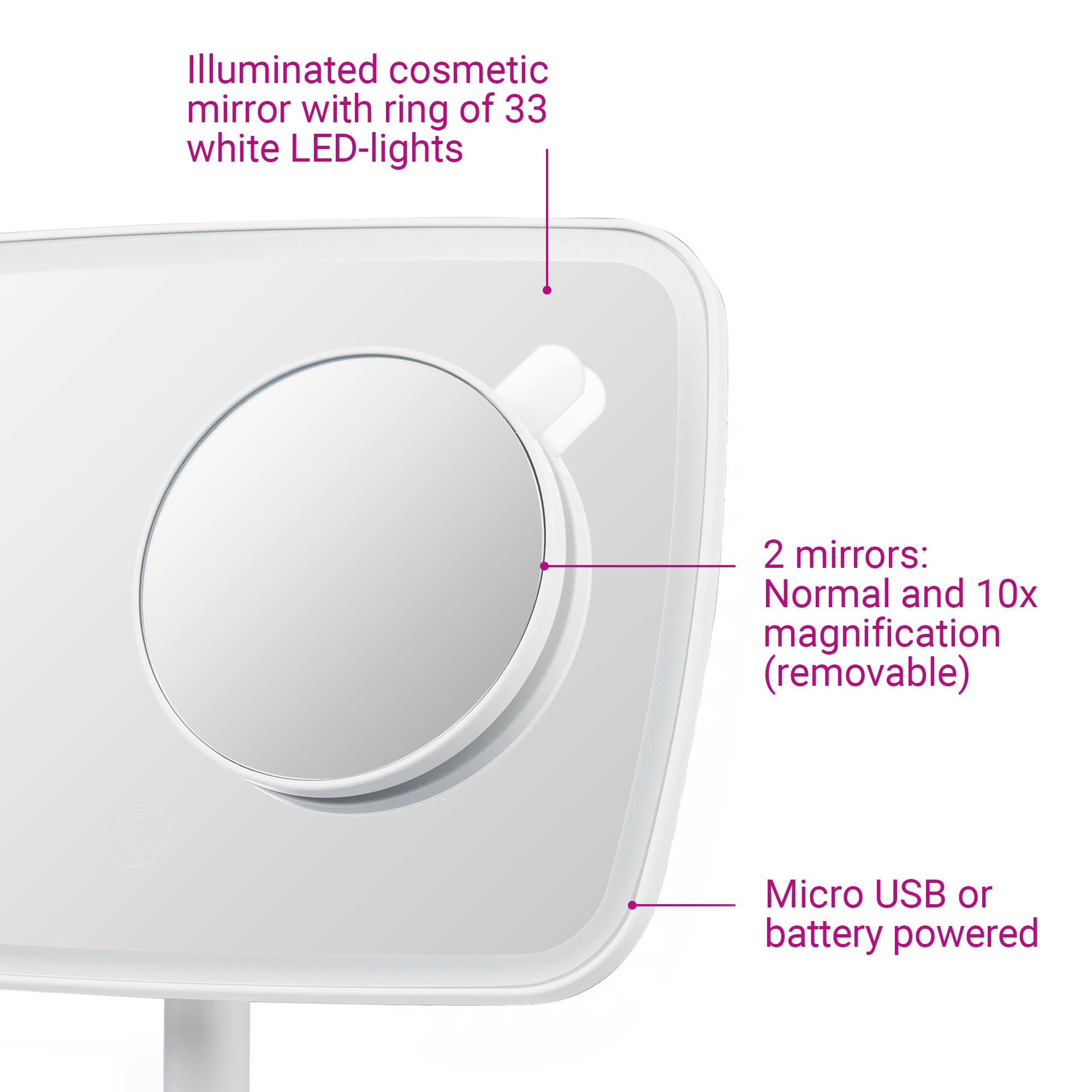 CM 848 | Cosmetic mirror
