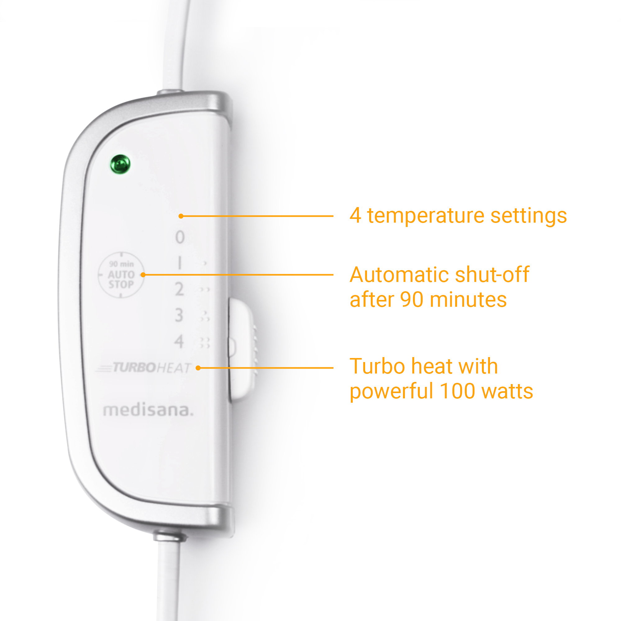 HP 630 | Heating pad for the shoulders and back