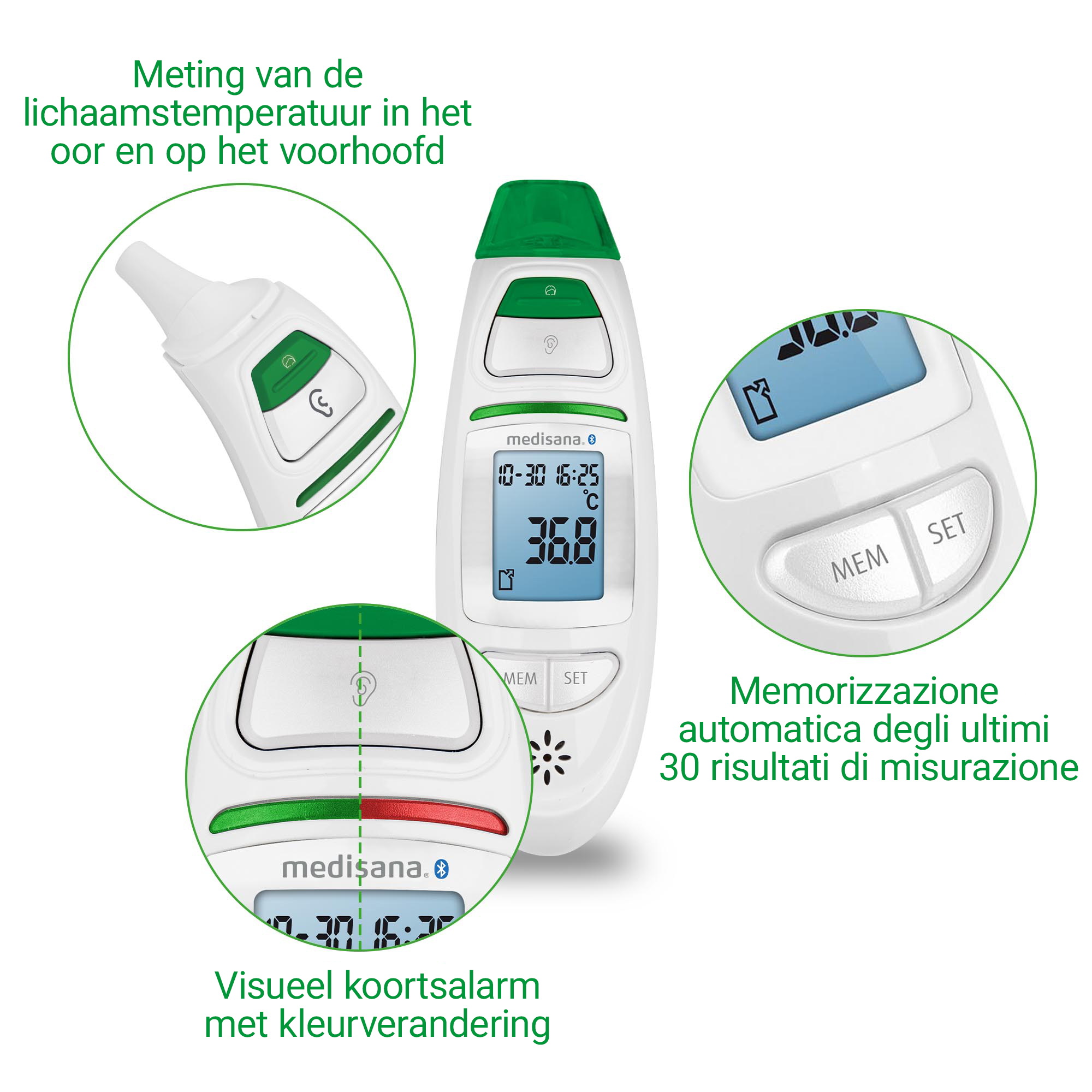 TM 750 connect | Multifunctionele thermometer
