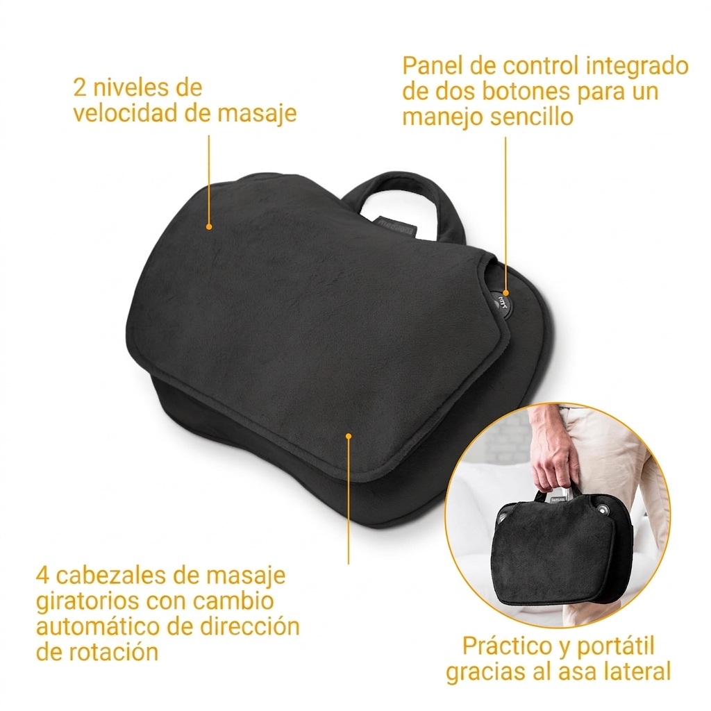 MC 850 | Cojín de masaje Shiatsu