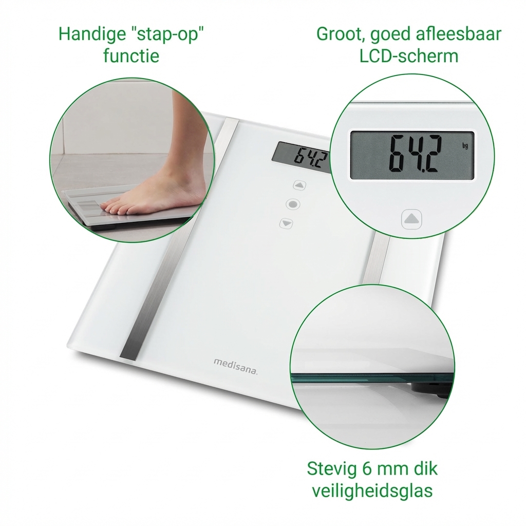 BS 483 | Lichaamsanalyseweegschaal