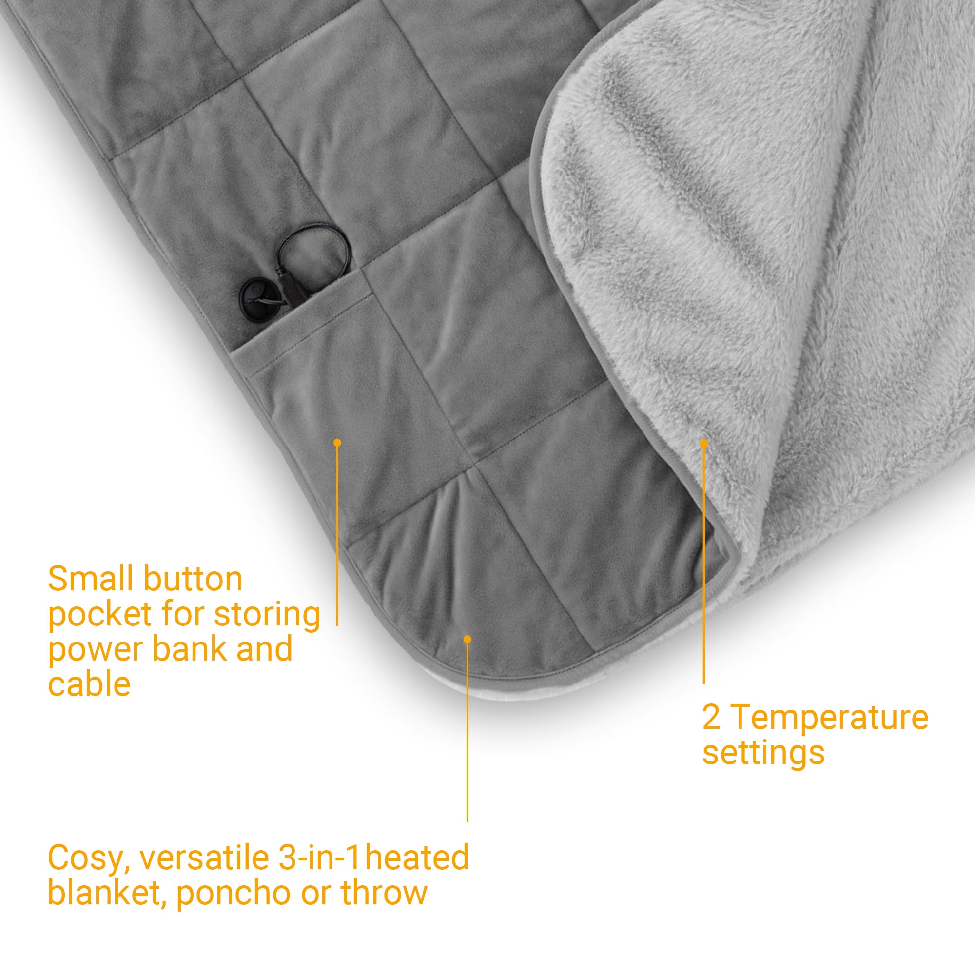 HB 674 | Mobile heating blanket 3in1