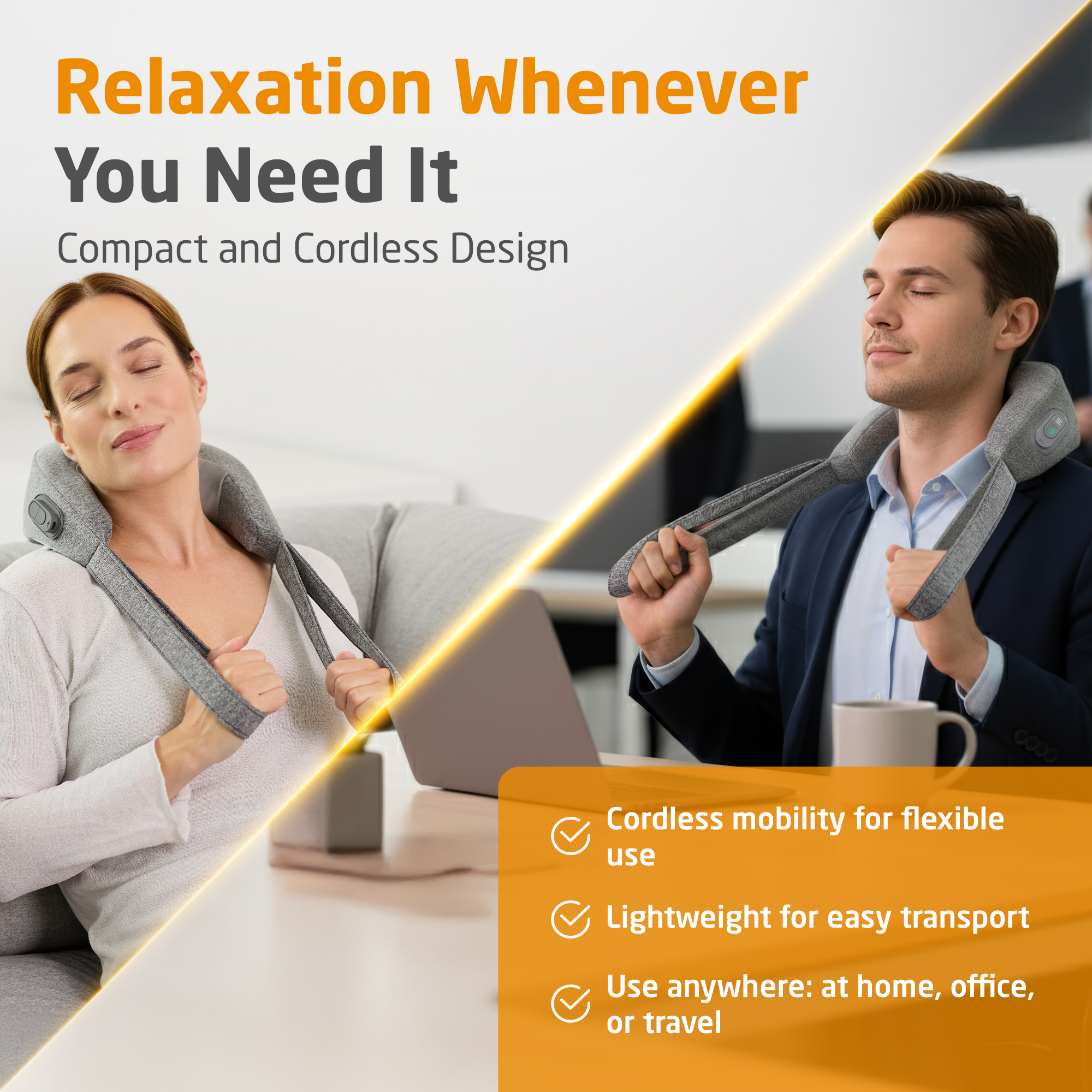 NM 900 | Cordless neck massager