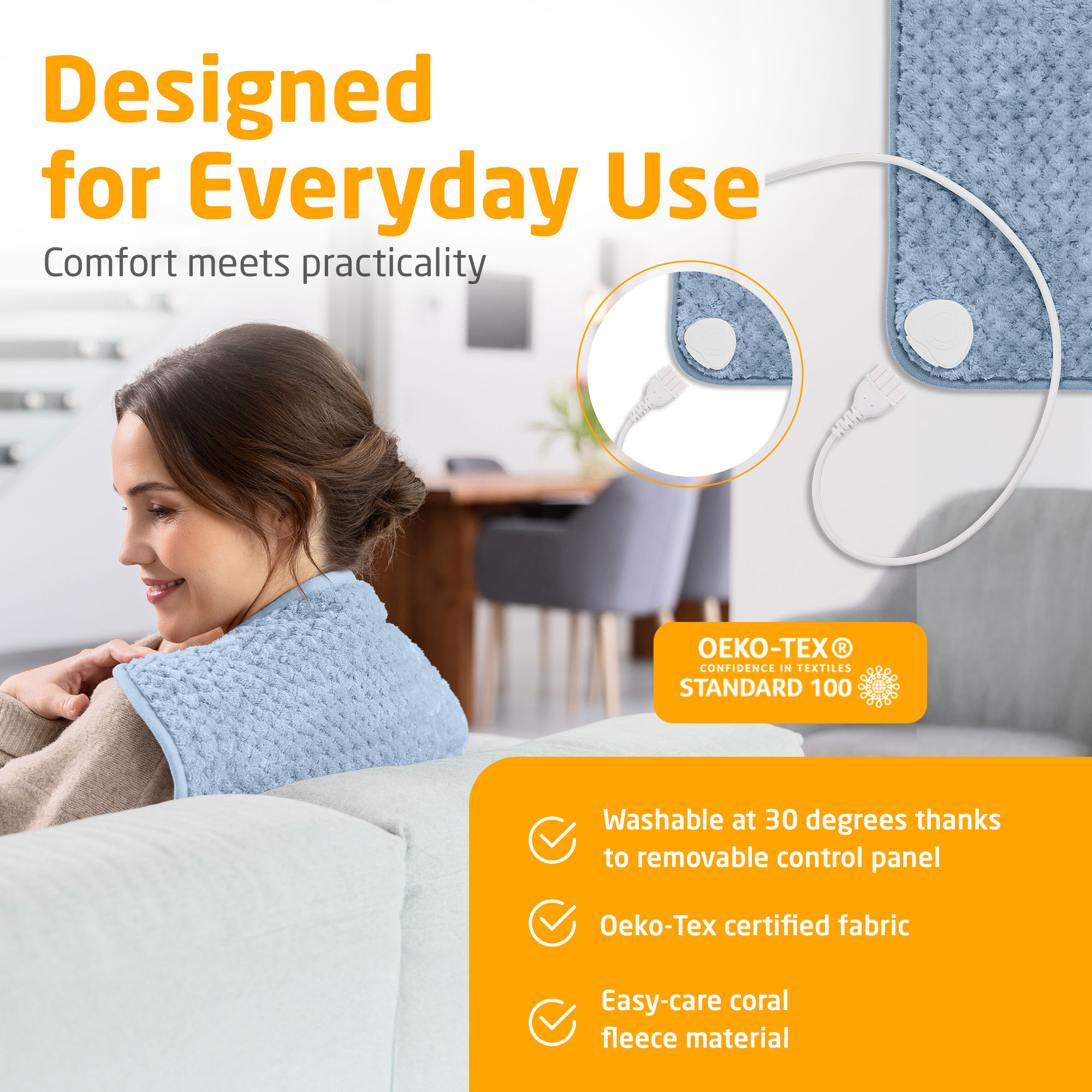 HP 515 | Heated pad | denim blue