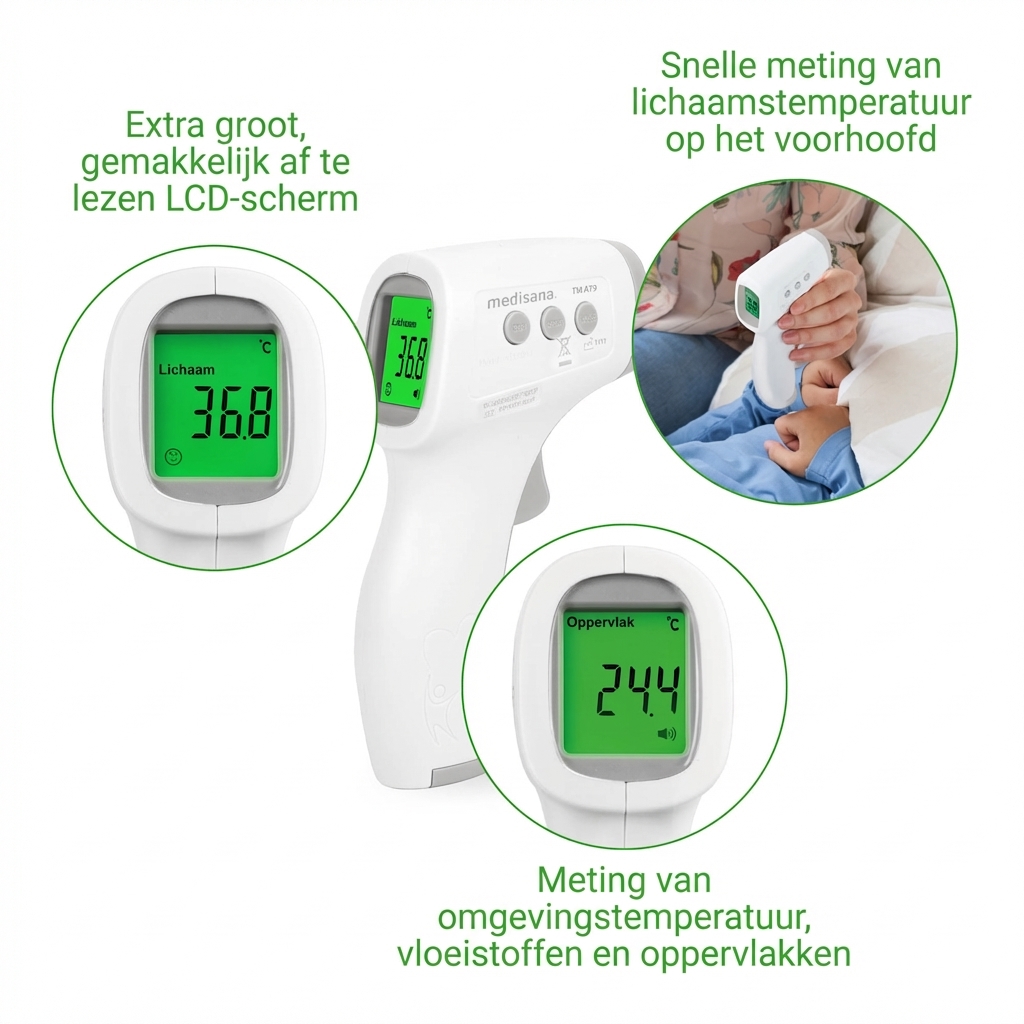 TM A79 | Infrarood-lichaamsthermometer