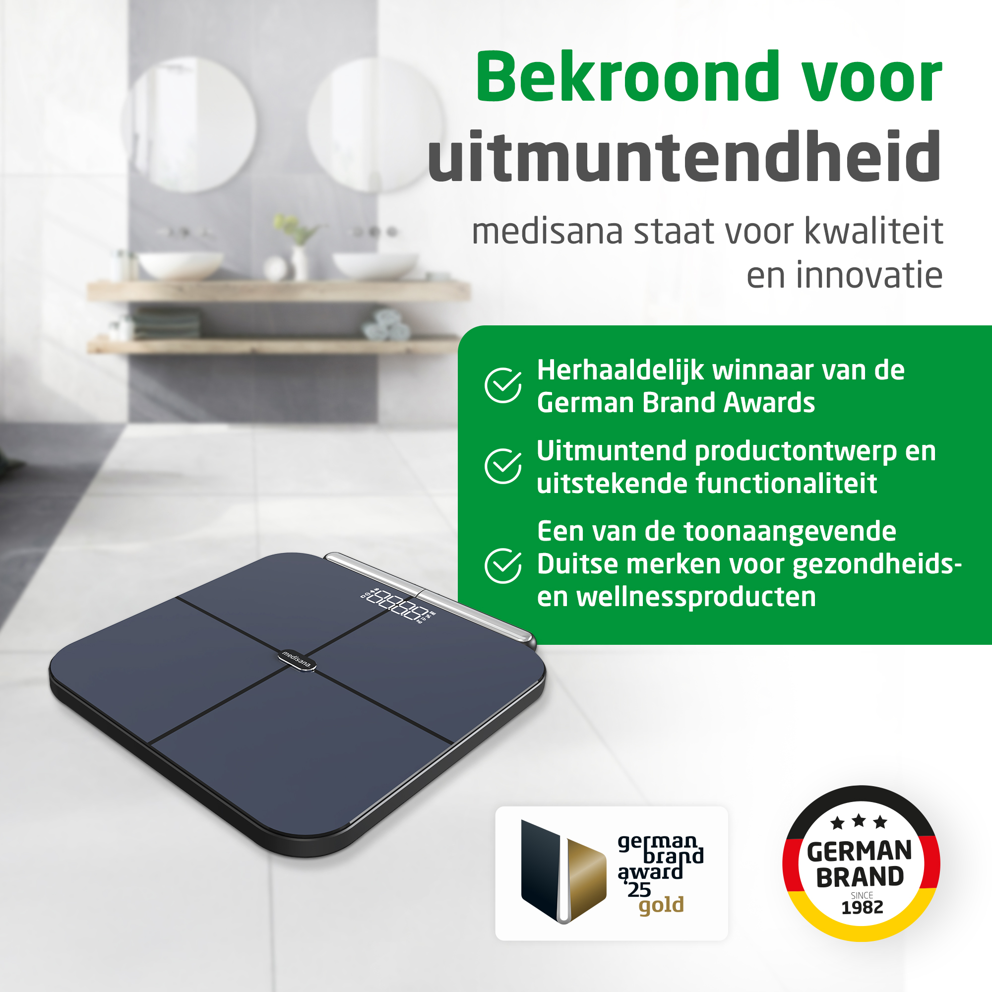 medisana BS 850 connect lichaamsanalyseweegschaal