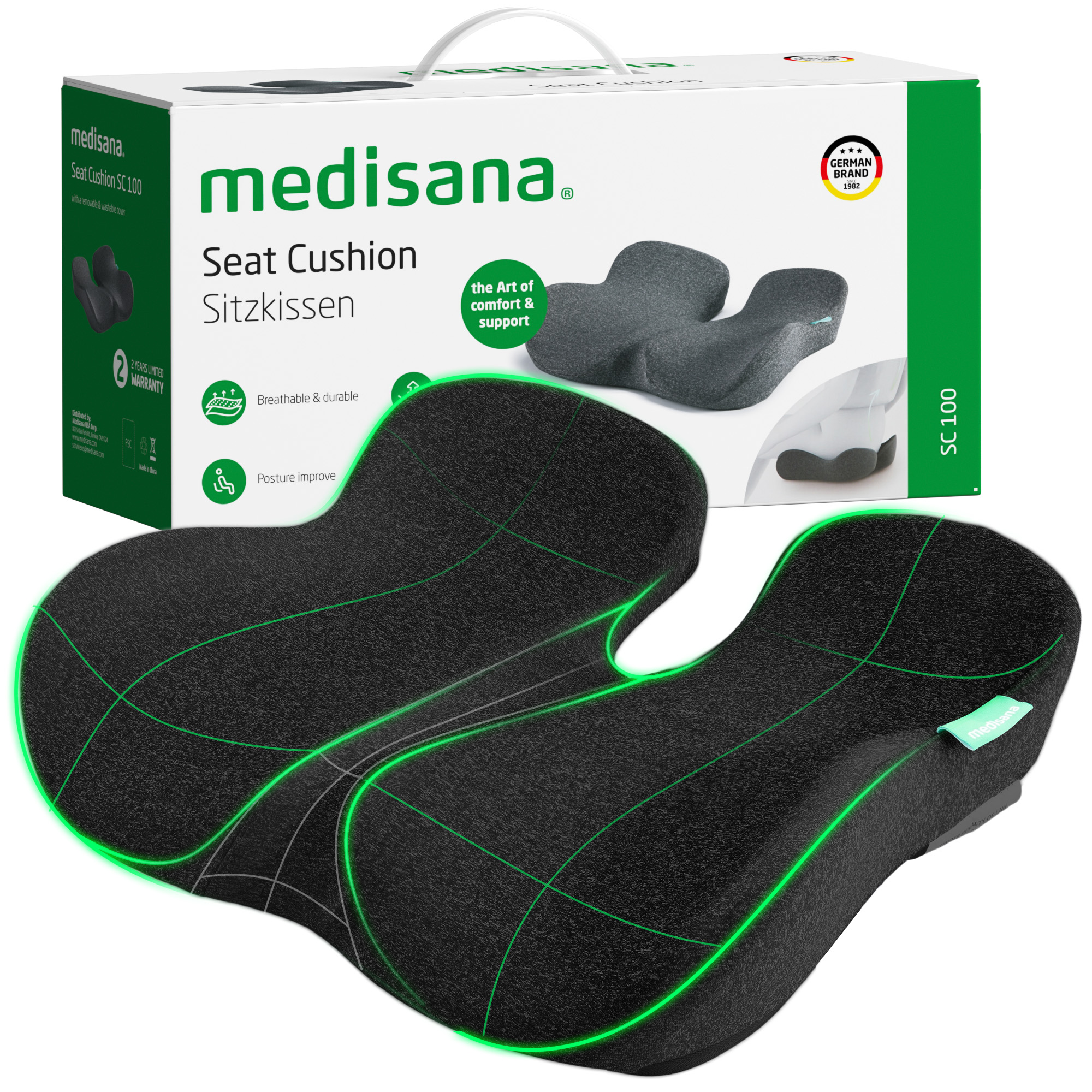 MC 100 | Ergonomic seat cushion
