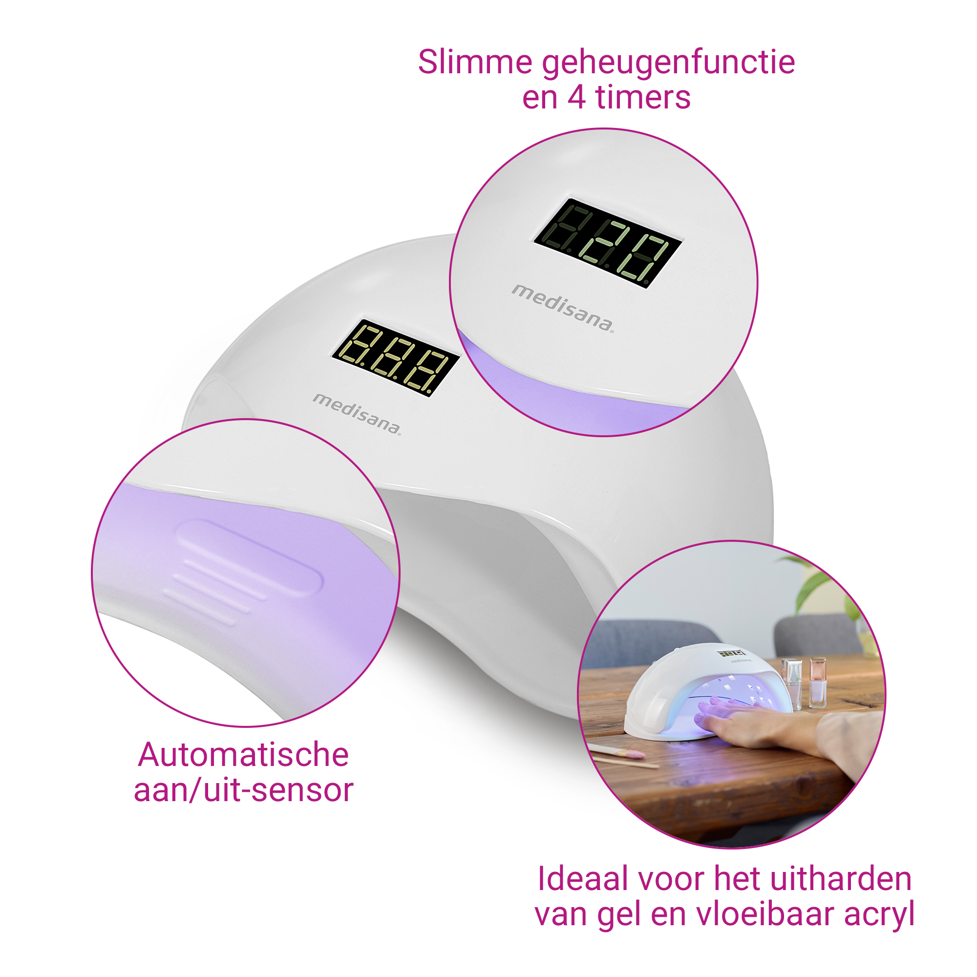 ND 880 | LED-UV nageldroger 