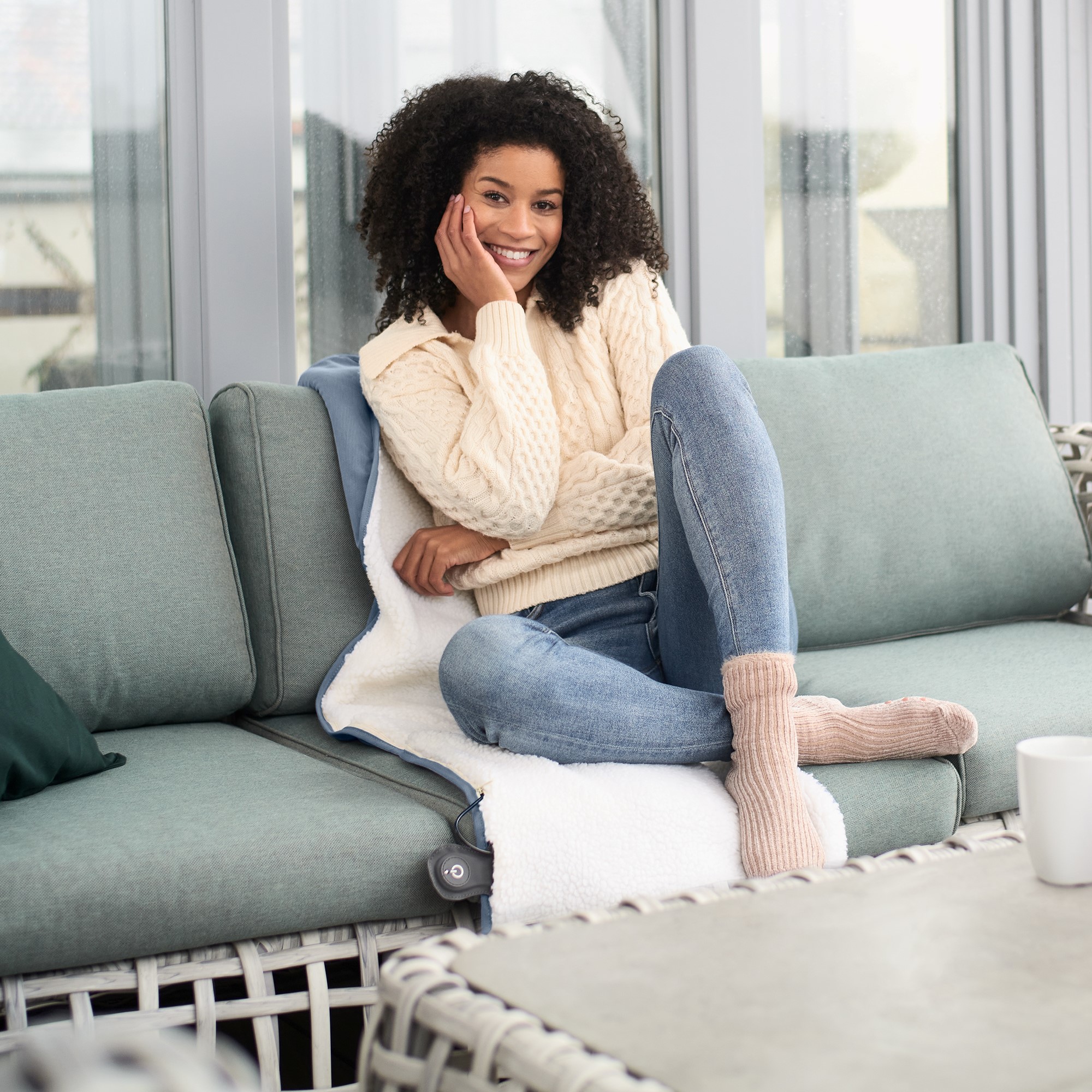 79ded2dc4cb569908439d6ec8e6f7d2d OL 850 | Manta calefactora para exterior