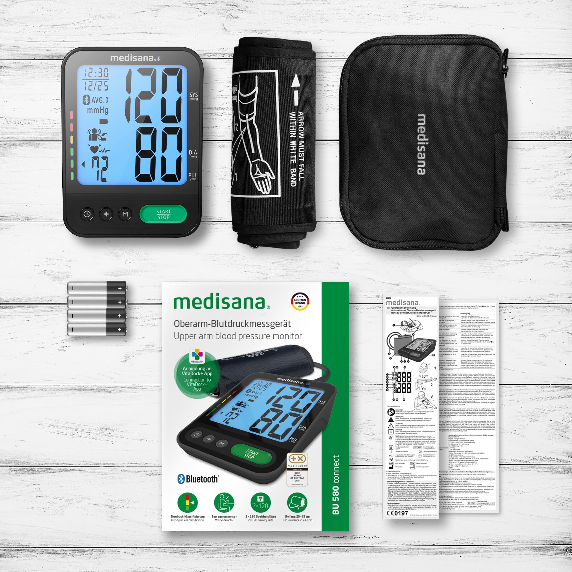 medisana BU 580 Connect - Bovenarm bloeddrukmeter