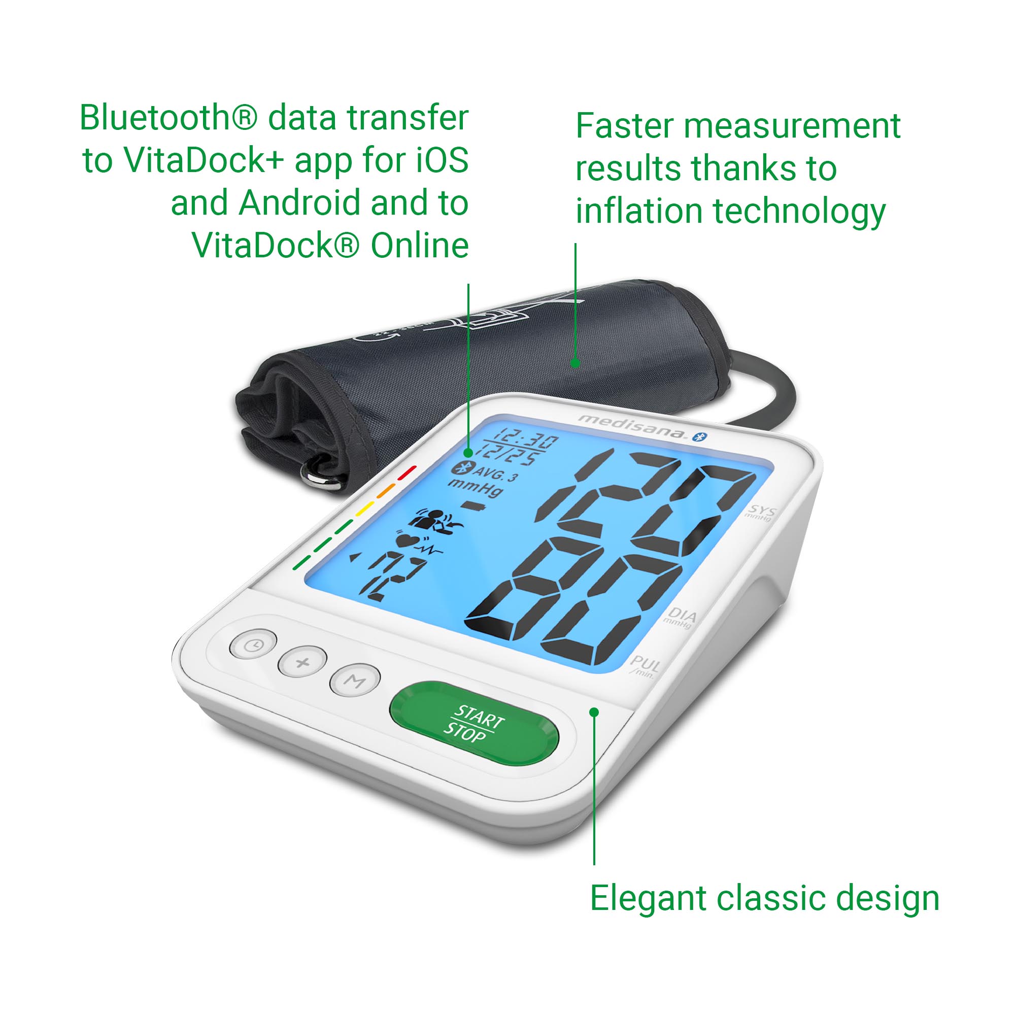 BU 584 connect | Upper-arm blood pressure monitor
