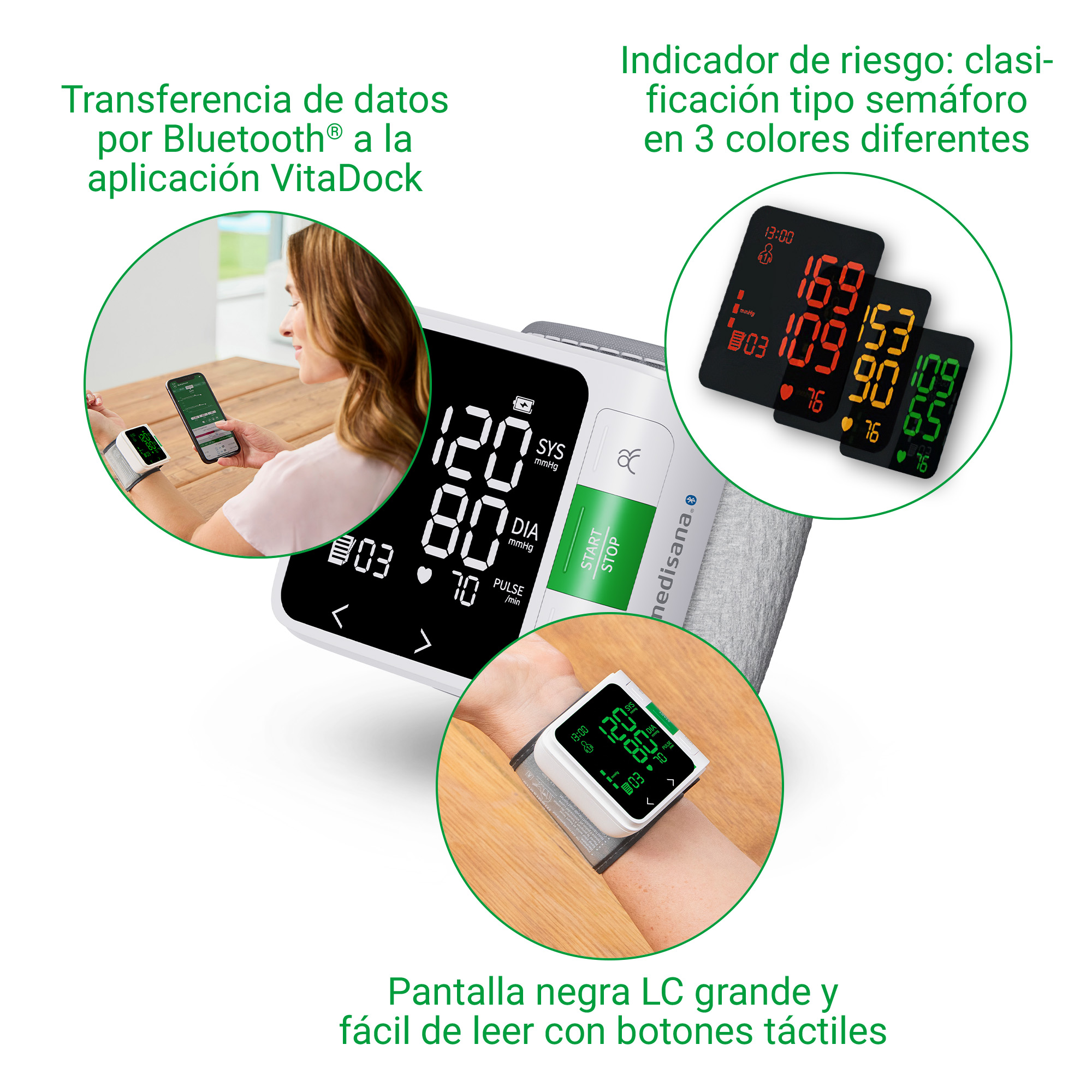 BW 360 connect | Tensiómetro de muñeca