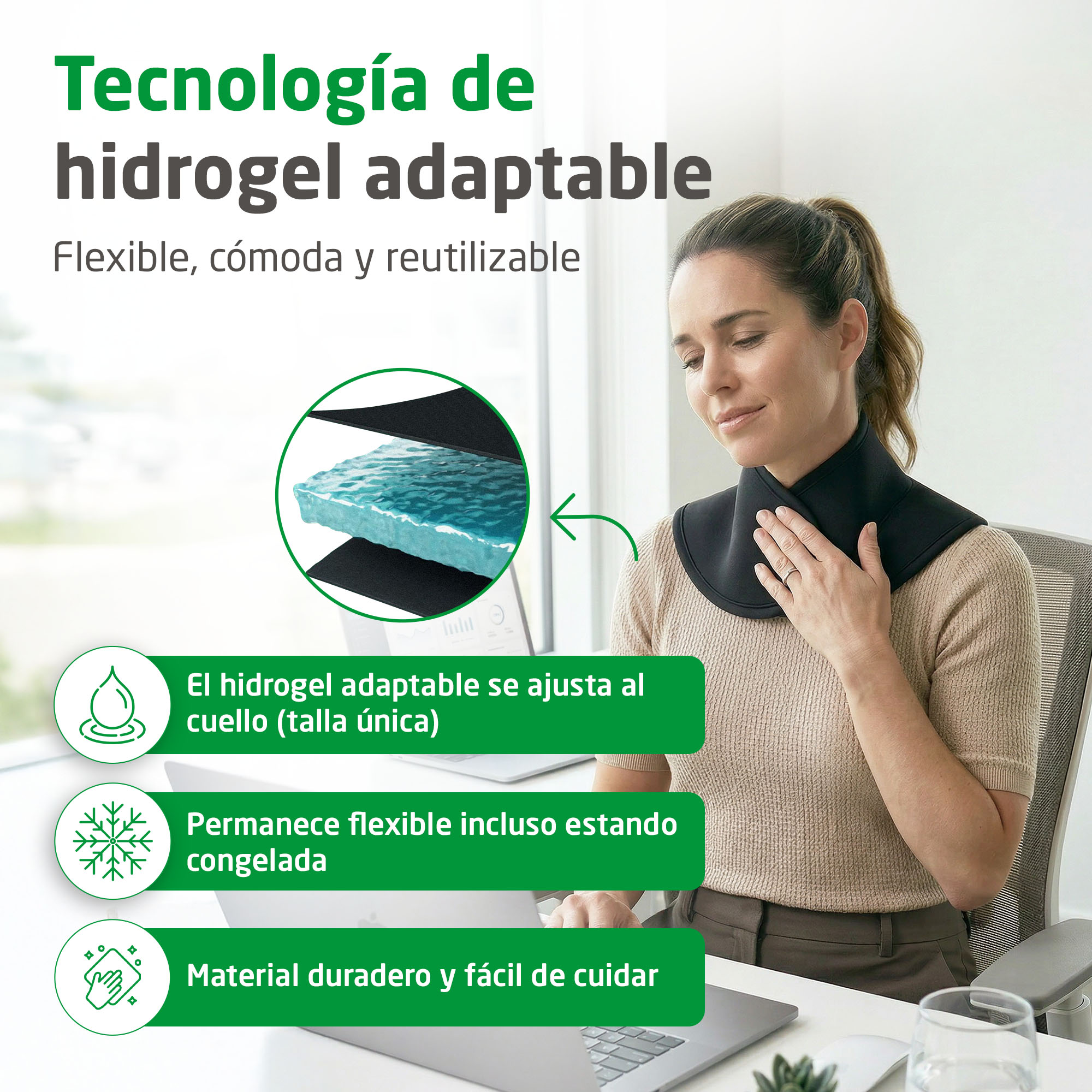 GP 101 | Compresa térmica y fría para el cuello