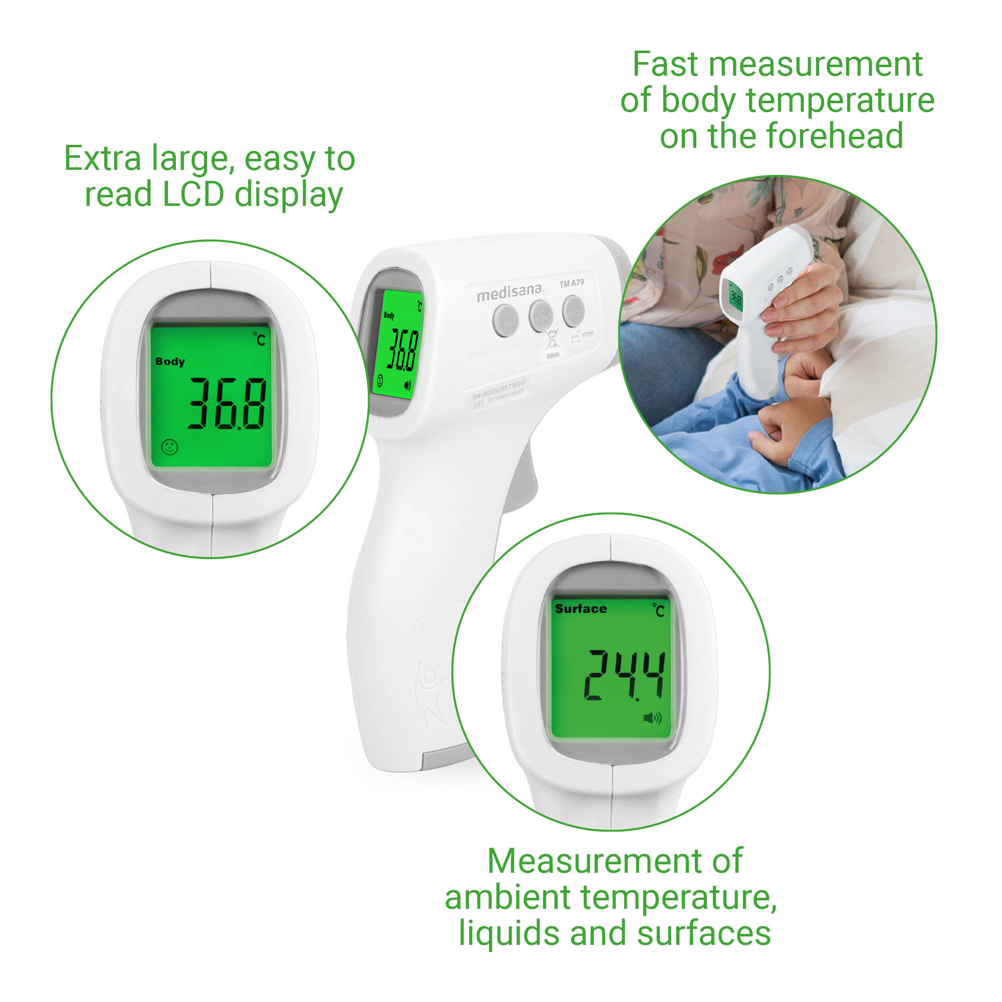 TM A79 | Infrared Body Thermometer