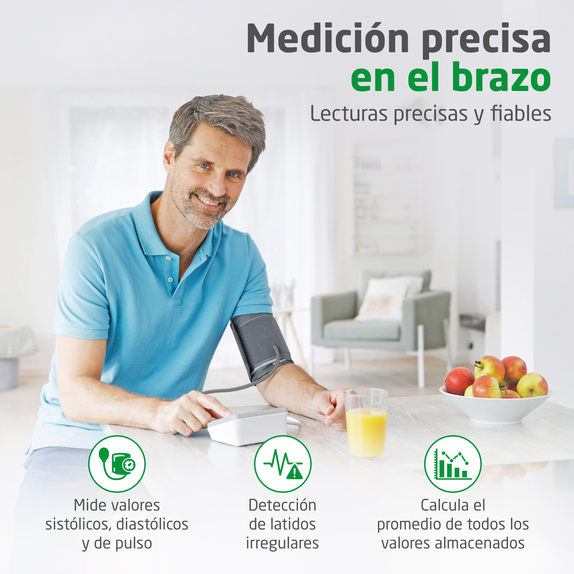 medisana BU A57 tensiometro de brazo con detector de arritmias