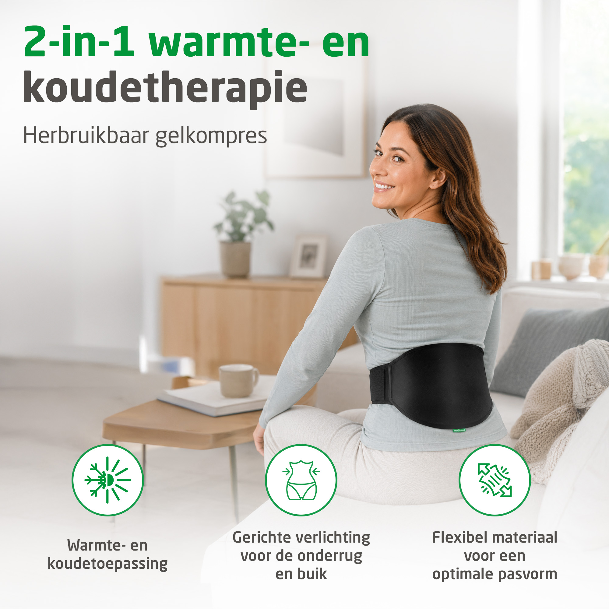 GP 104 | Warm- en koudekompres voor de rug