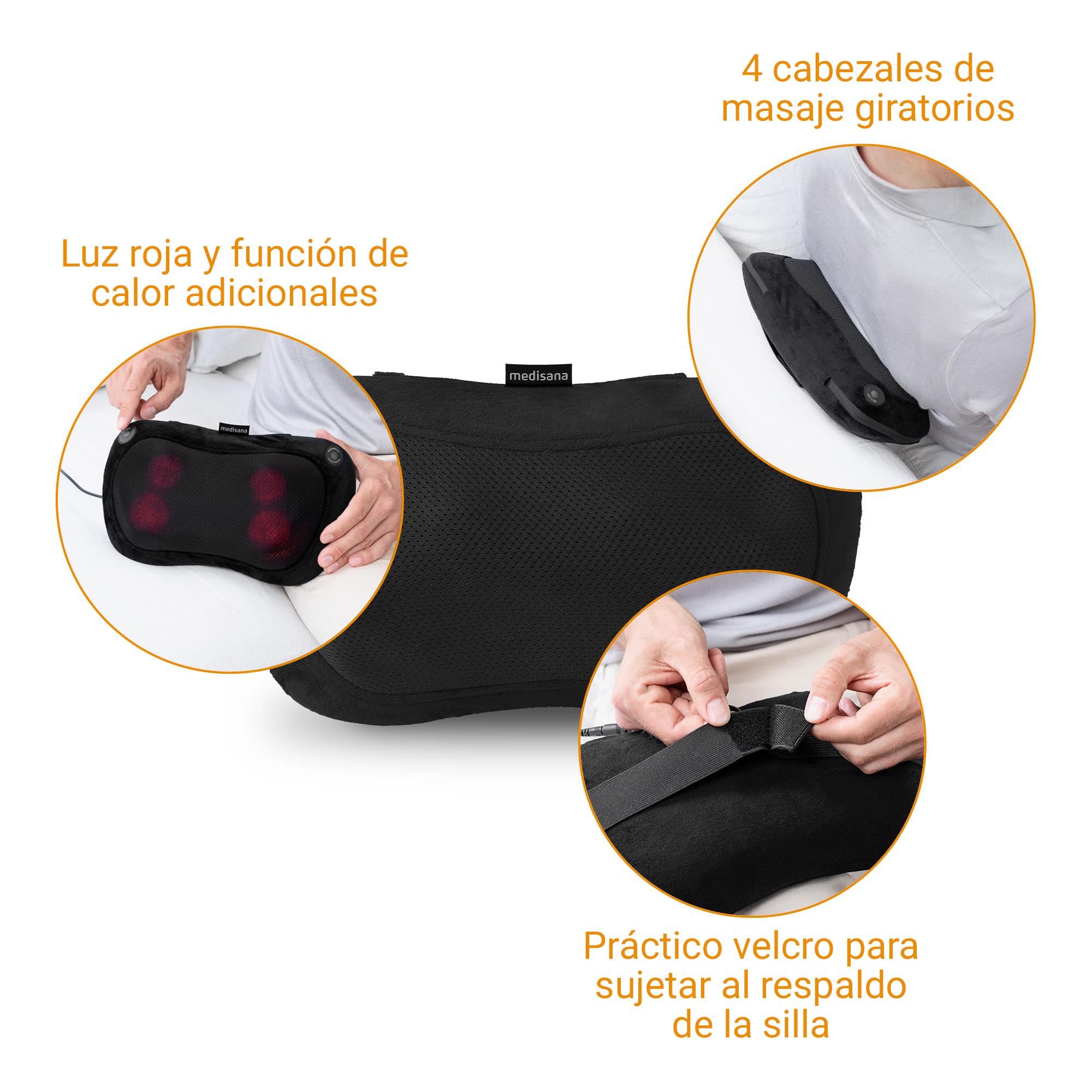 MC 200 | Cojín de masaje shiatsu