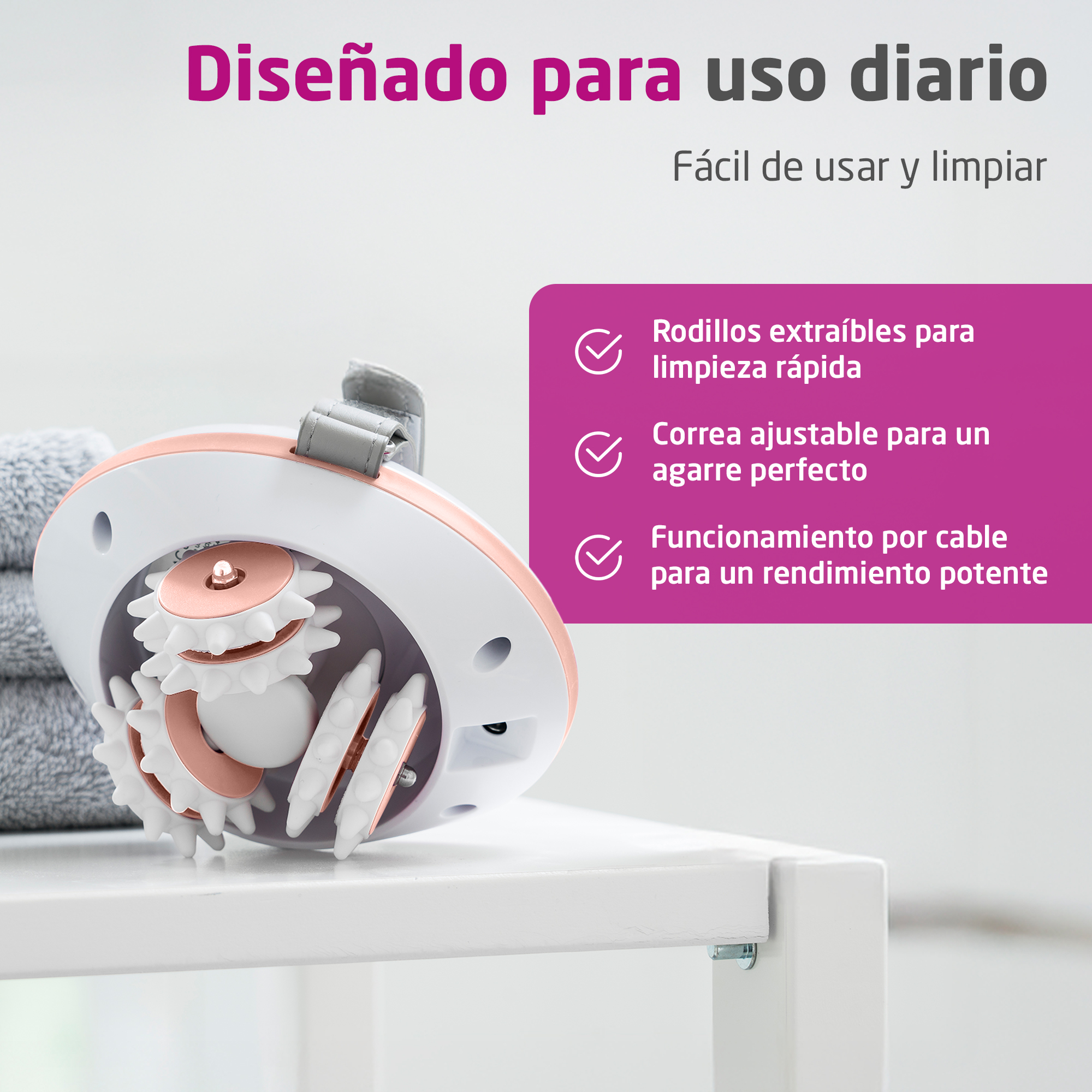 AC 860 | Masajeador anticelulítico