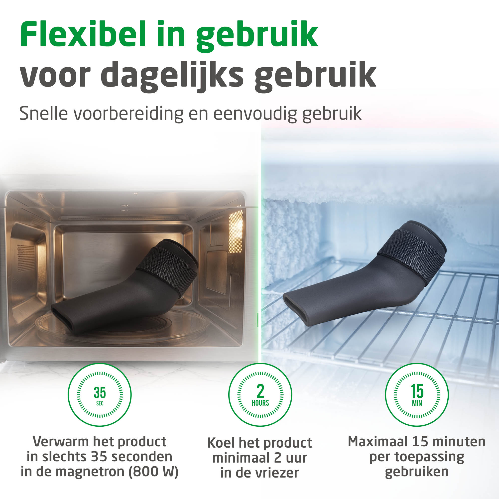 GP 106 | Warmte- en koudepakking voor het enkelgewricht