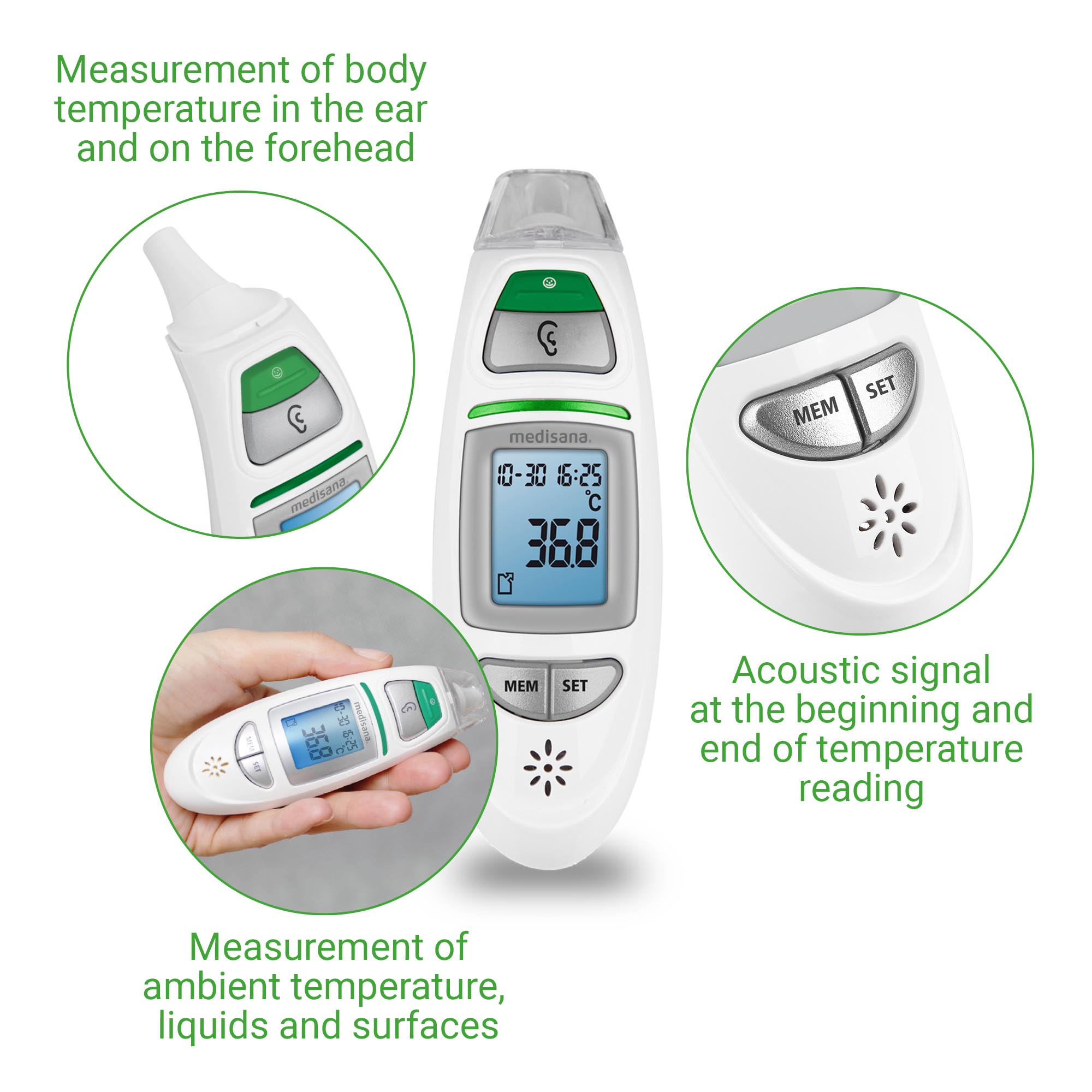 TM 750 | Infrared multifunctional thermometer