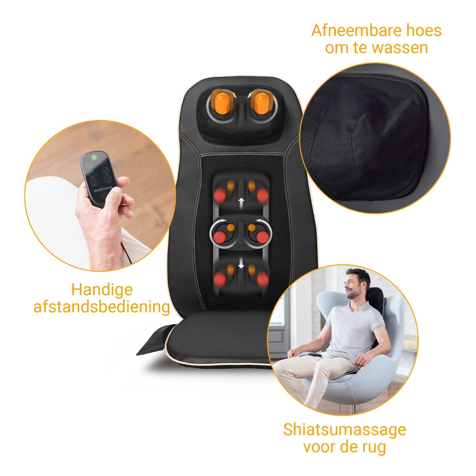 MCN | Shiatsu-Massagezitkussen