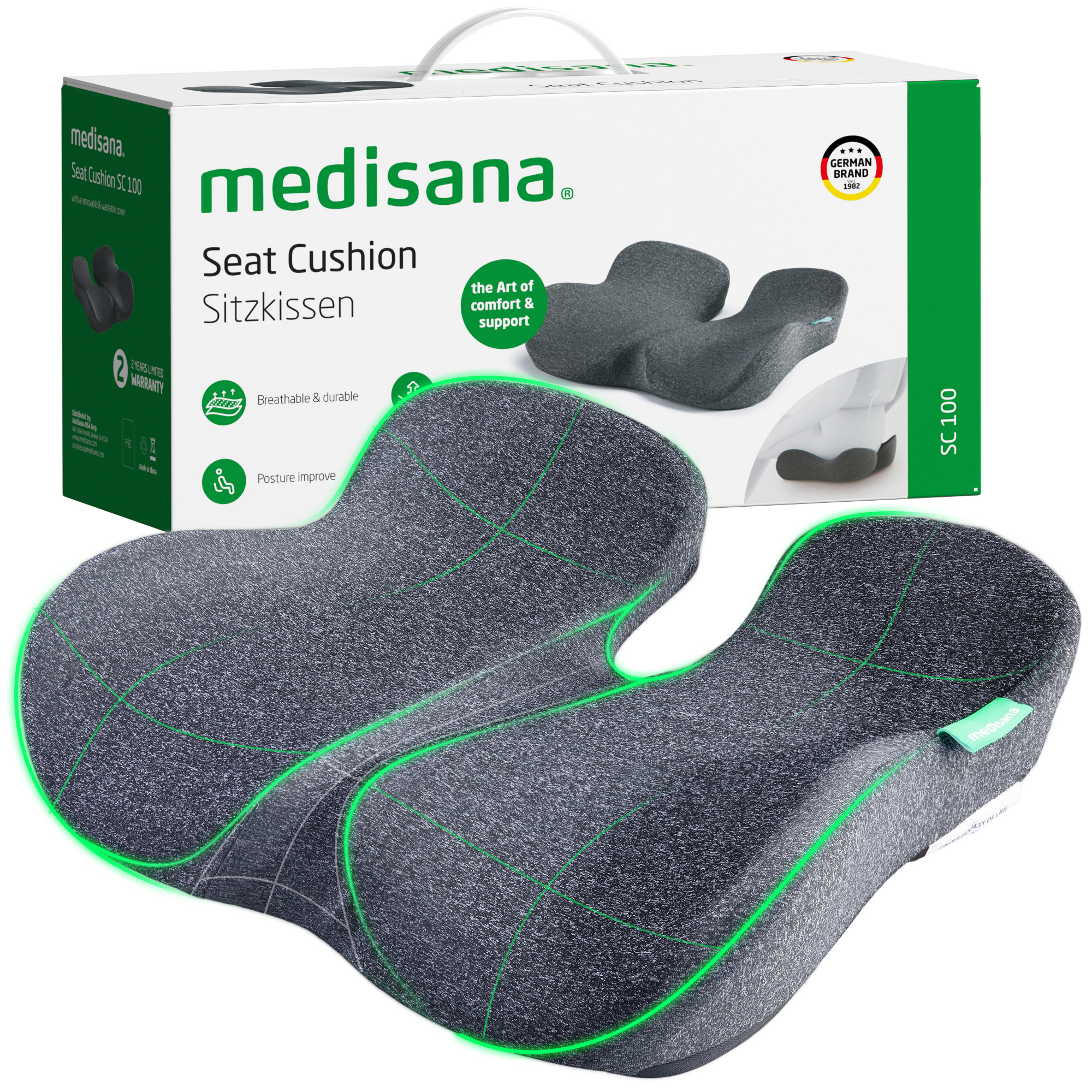 MC 100 | Ergonomisch zitkussen
