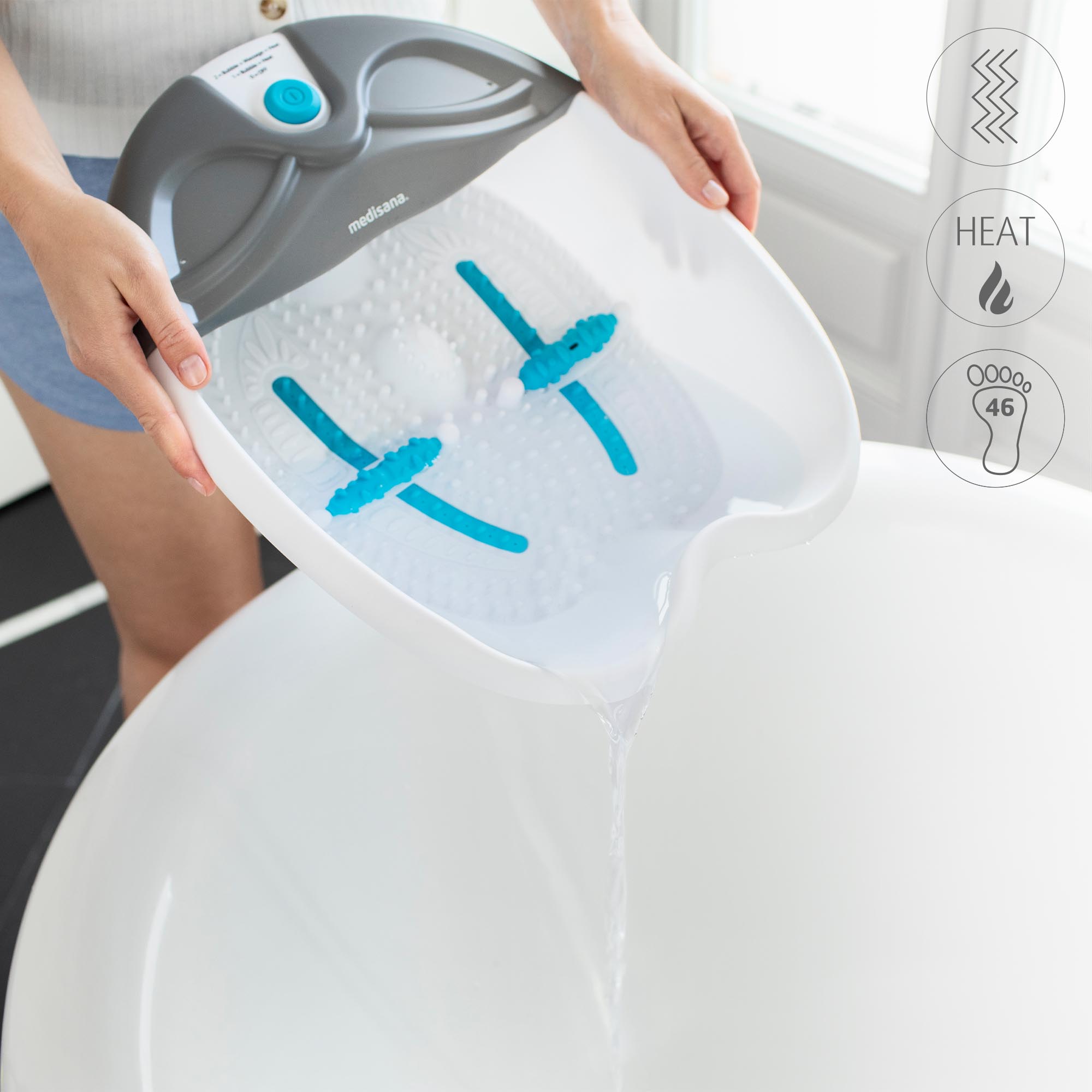 FS 350 | Baño de burbujas para pies