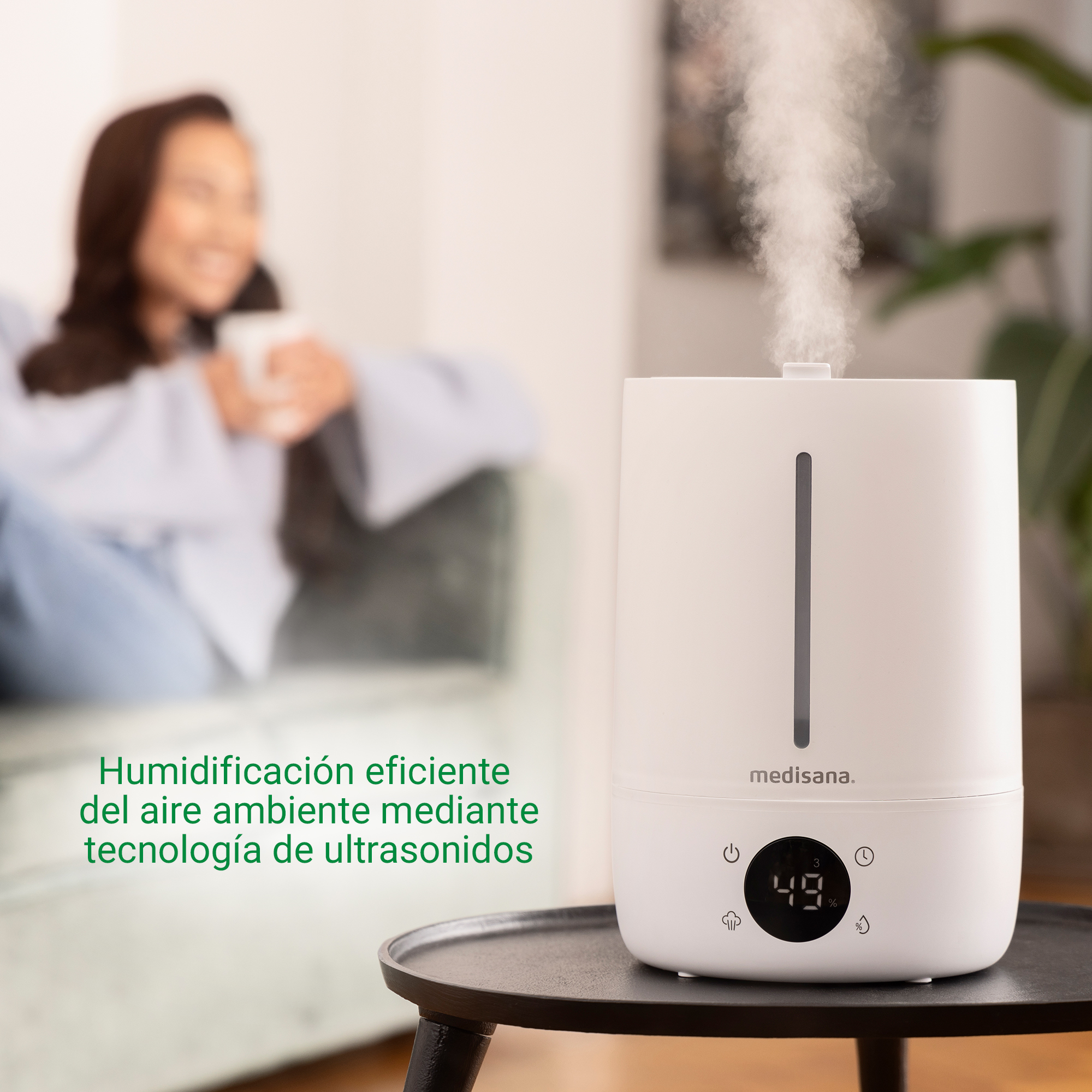 AH 663 | Humidificador de llenado superior