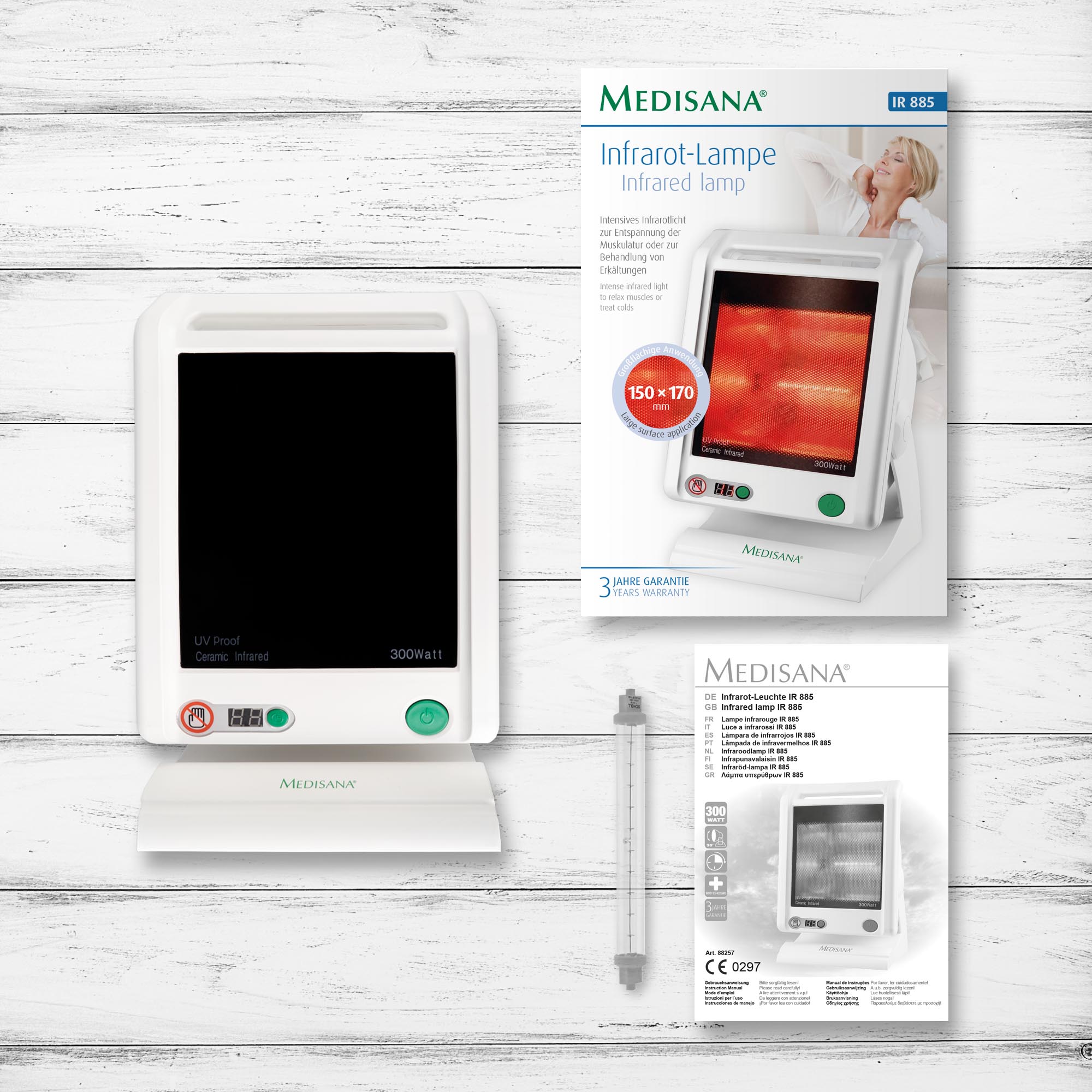 PhasedOut - medisana IR 885 Infrarotleuchte