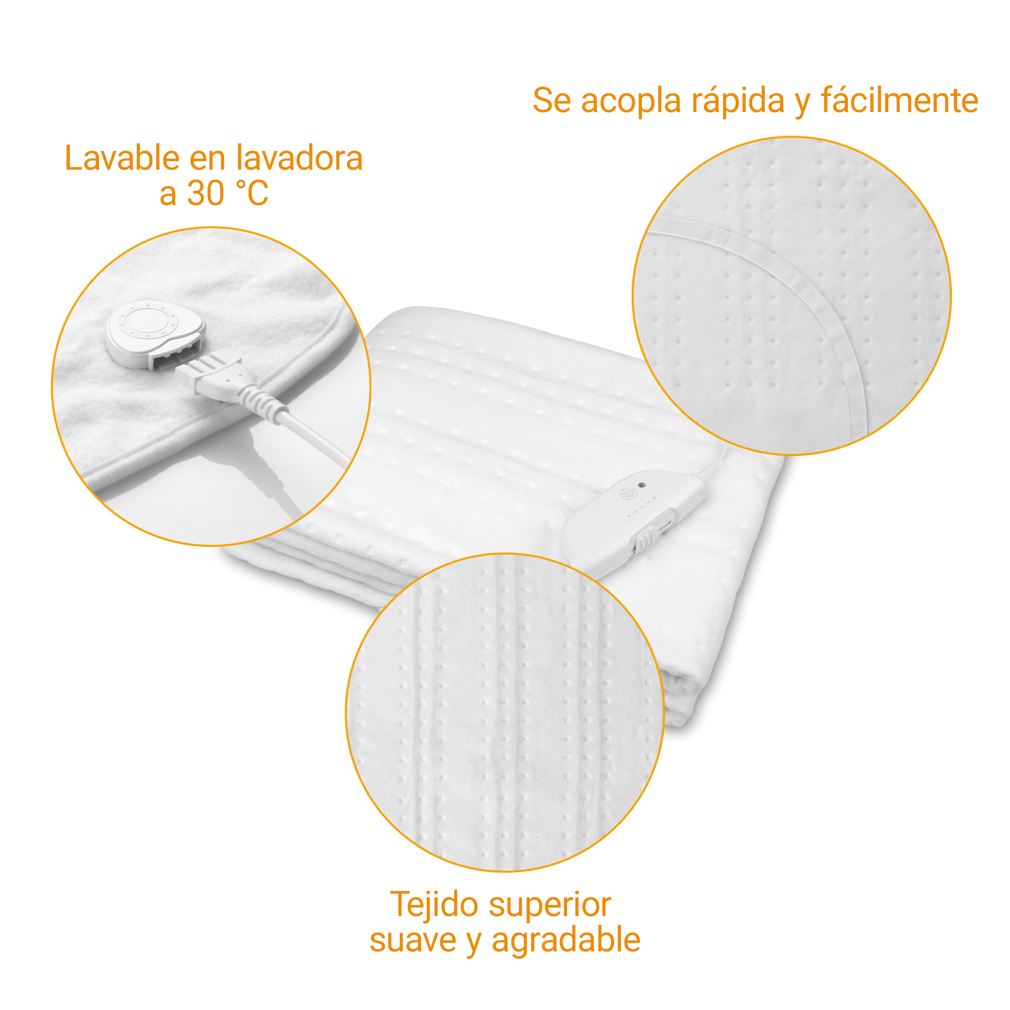 HU 674 | Calienta-sábanas eléctrico