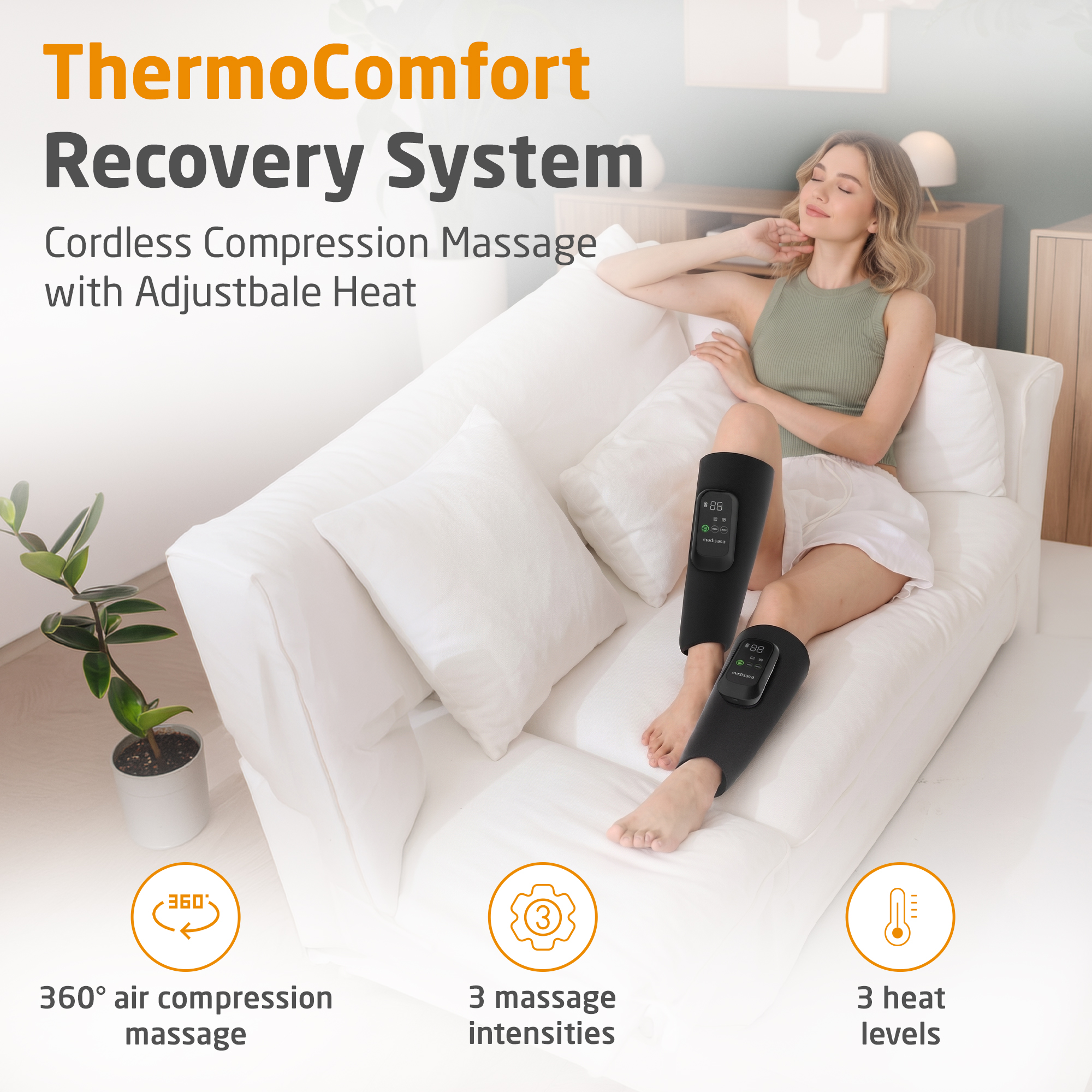 medisana LM 200 Compression Foot Massager