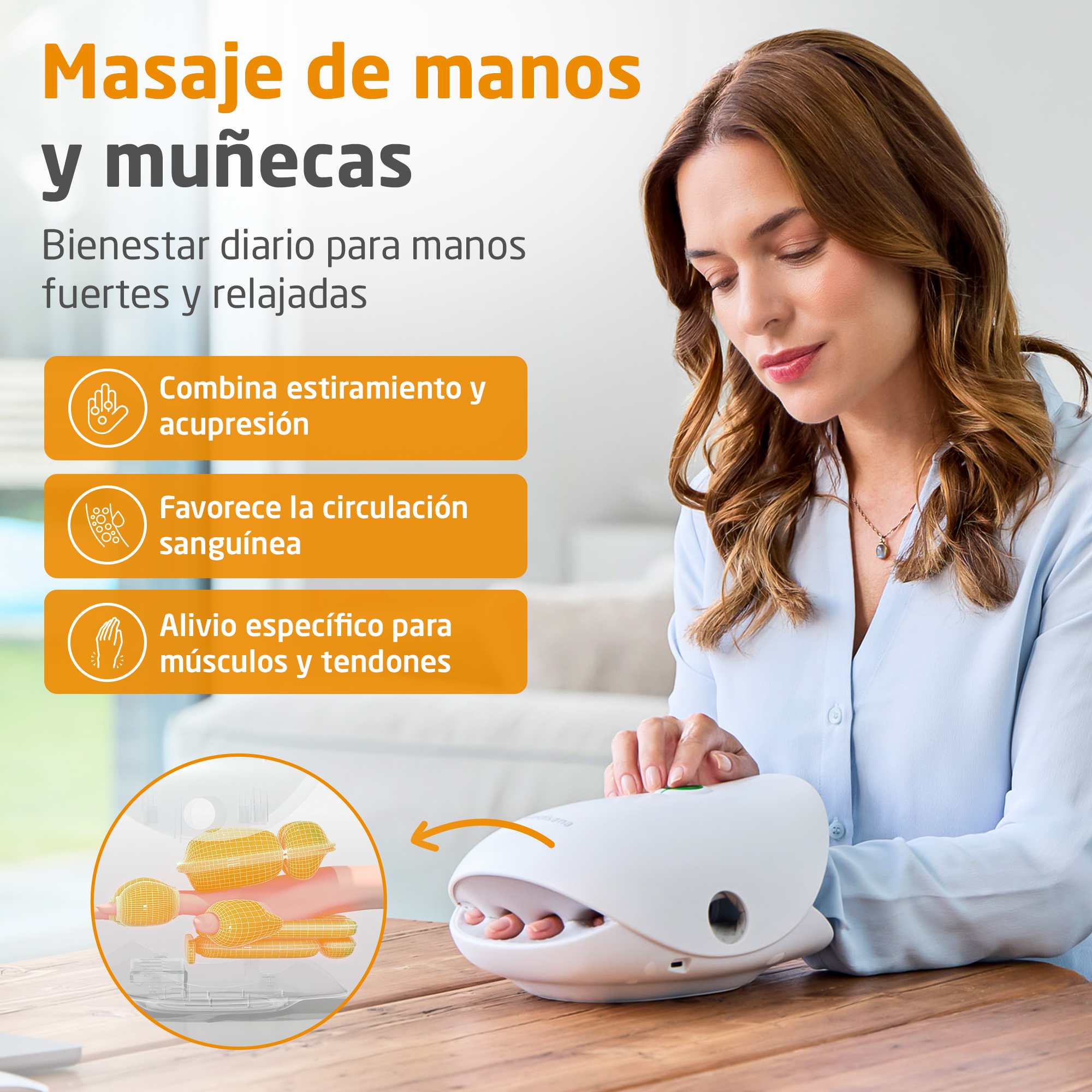 medisana HM 500 Aparato de masaje de mano