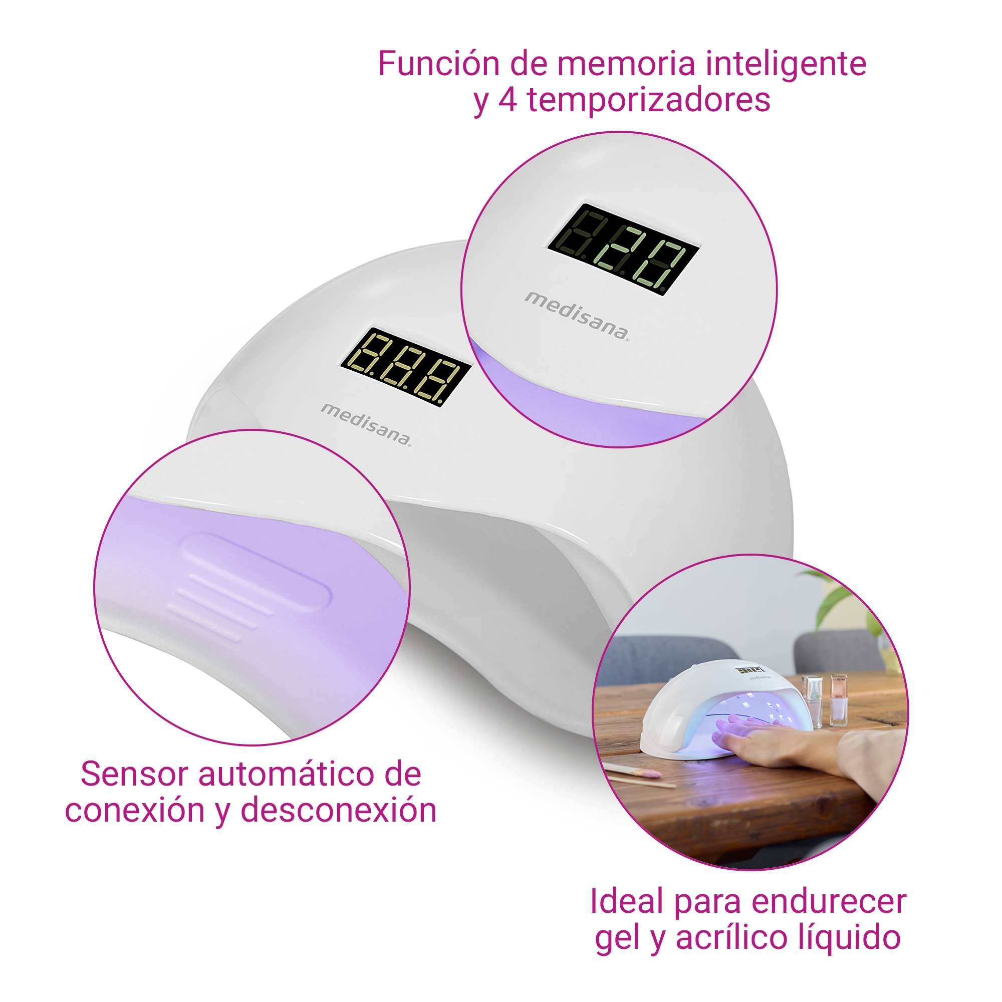 Secador de uñas LED-UV ND 880