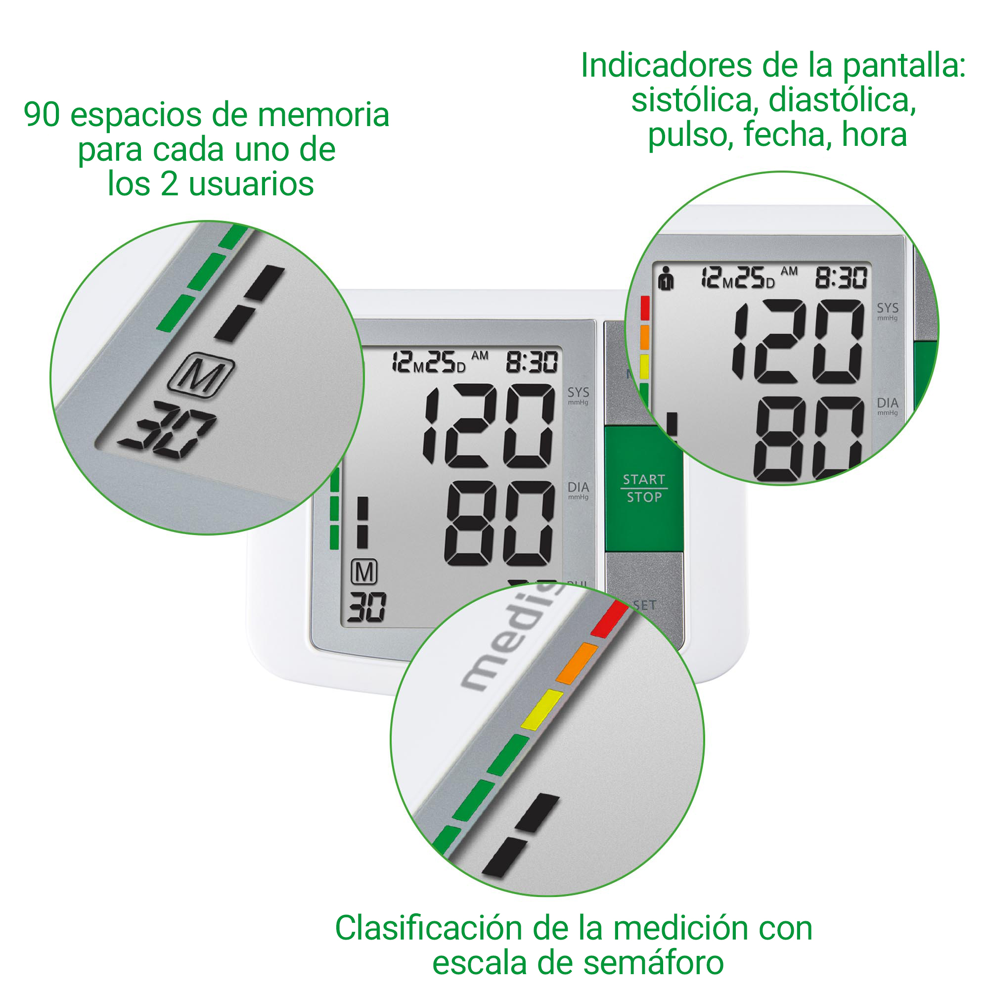 BU 510 | Tensiómetro de brazo