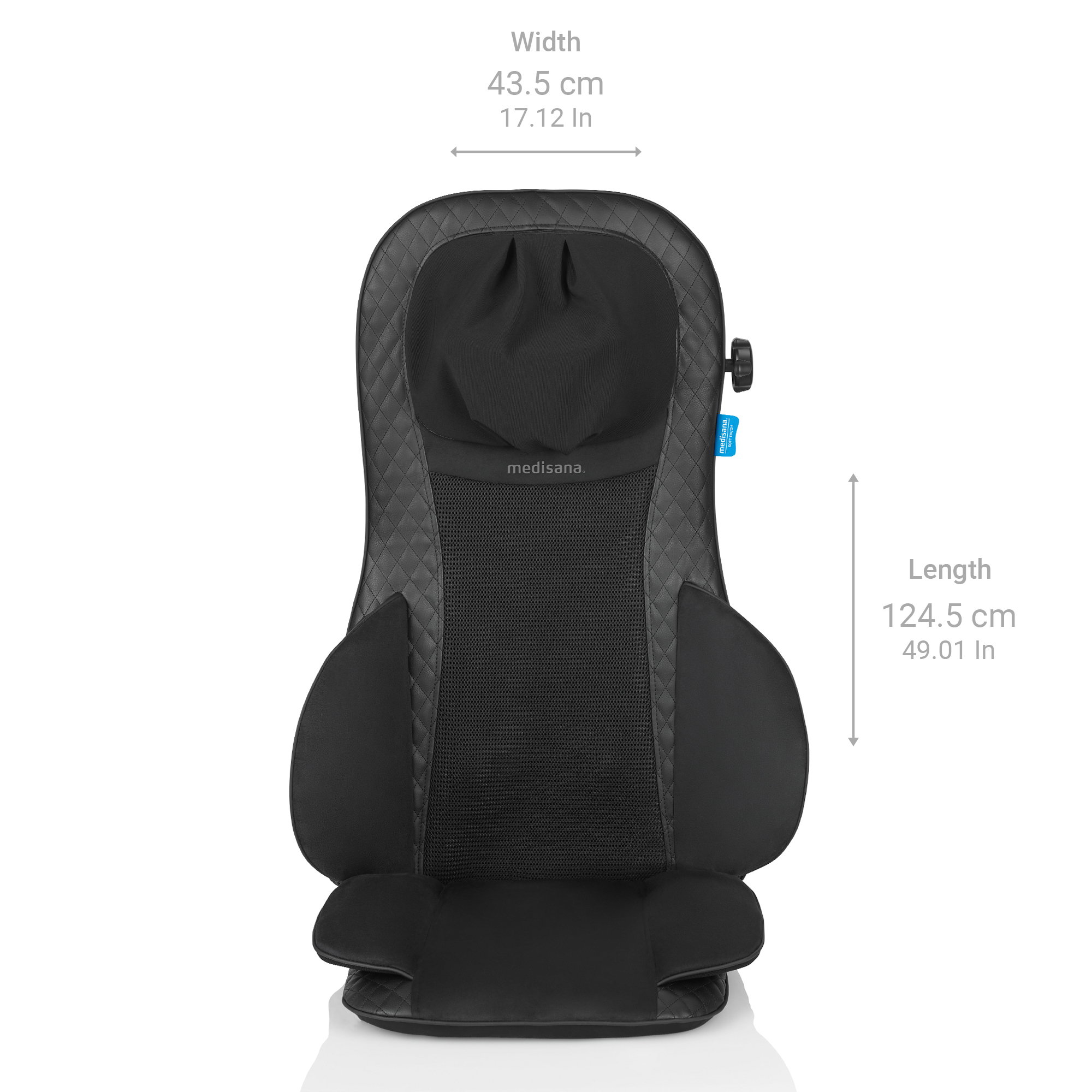 MCG 820 | Gel Shiatsu-Acupressuur-Massagezitkussen