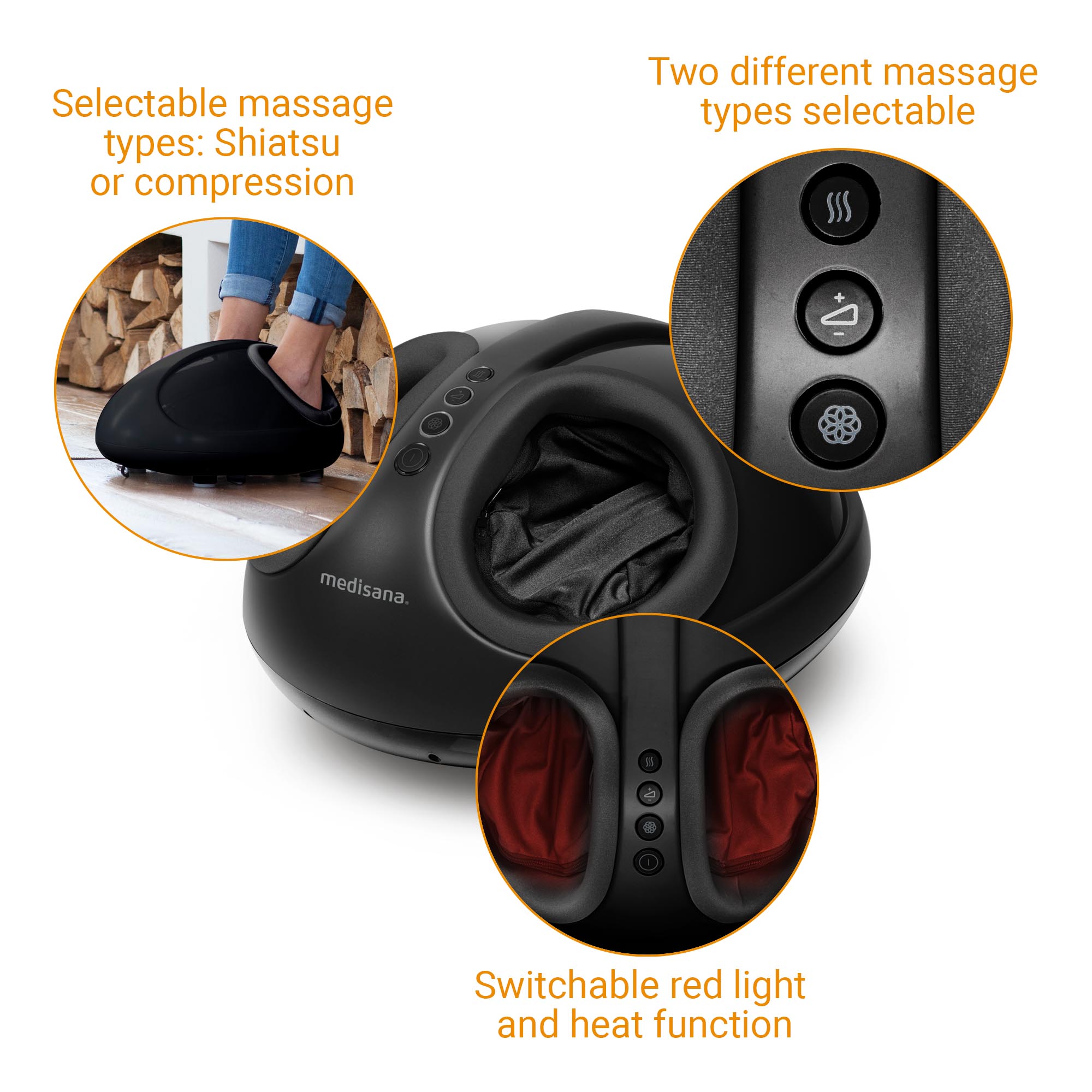 FM 890 | Shiatsu foot massager