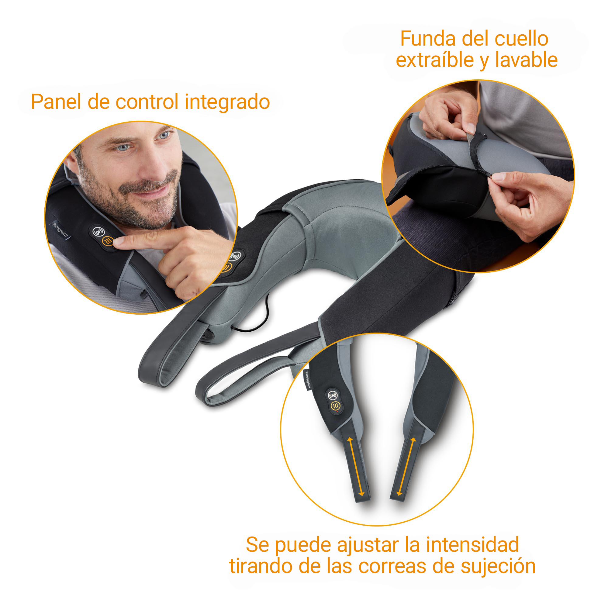 NM 868 | Masajeador de cuello vibratorio