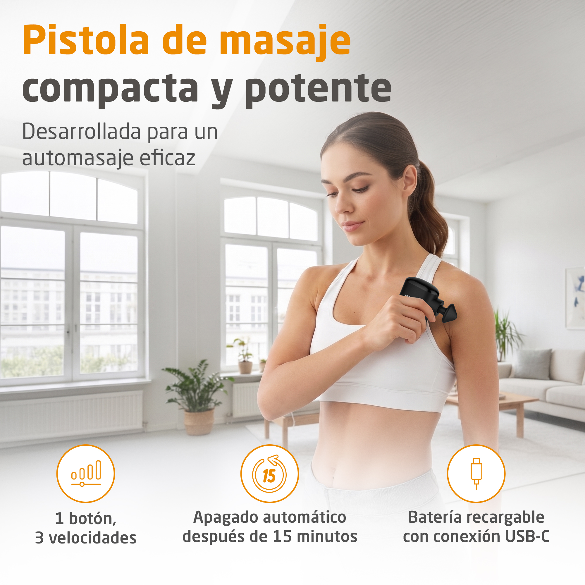 Mini pistola de masaje | MG 120