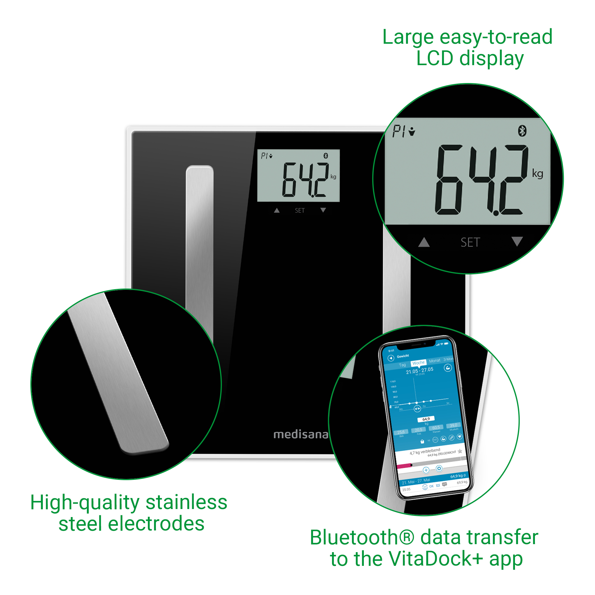 a44f71751157b36e983c3c0418ff22e5 BS A45 connect | Body Analysis Scale