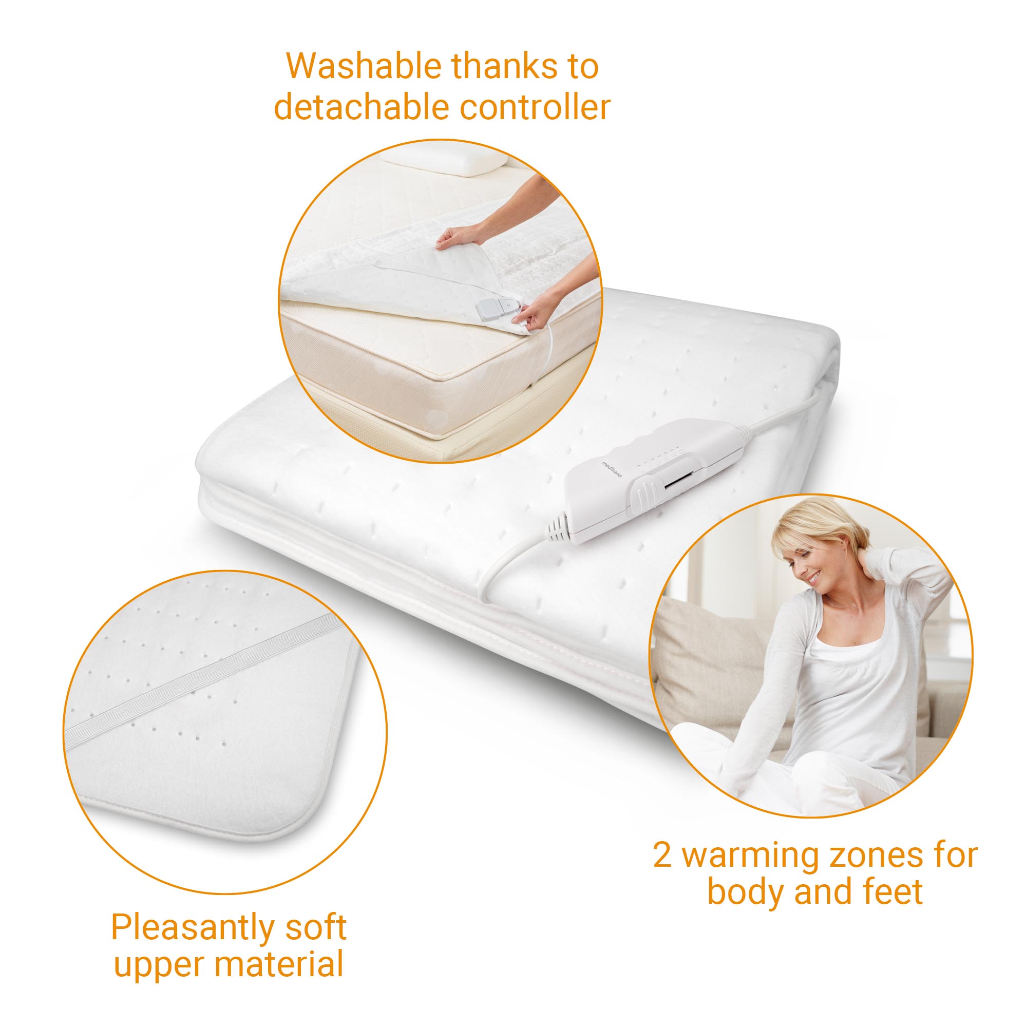 HU 662 | Heated mattress pad