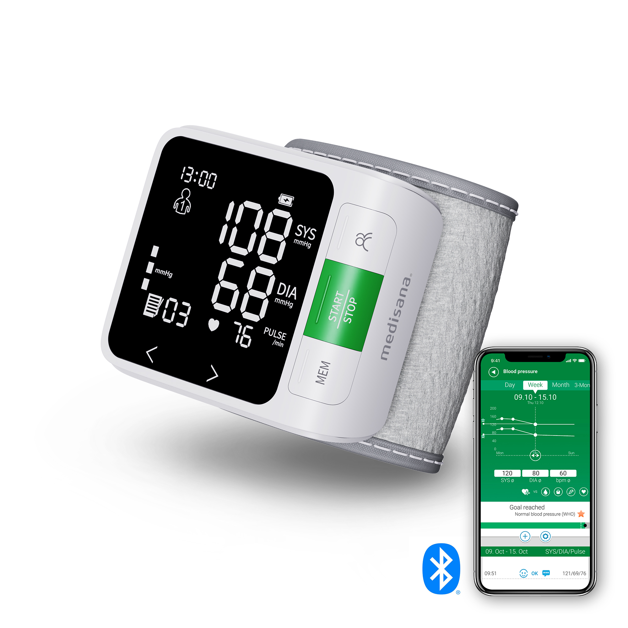 BW 360 connect | Tensiómetro de muñeca