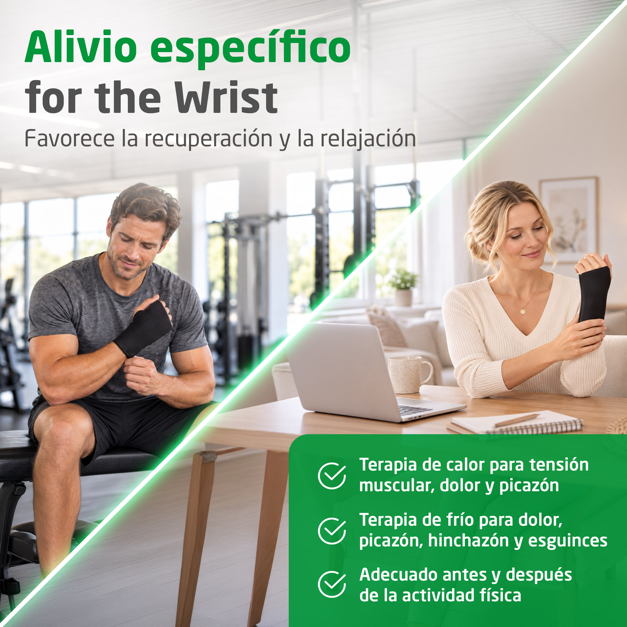 GP 107 | Compresa térmica y fría para la muñeca