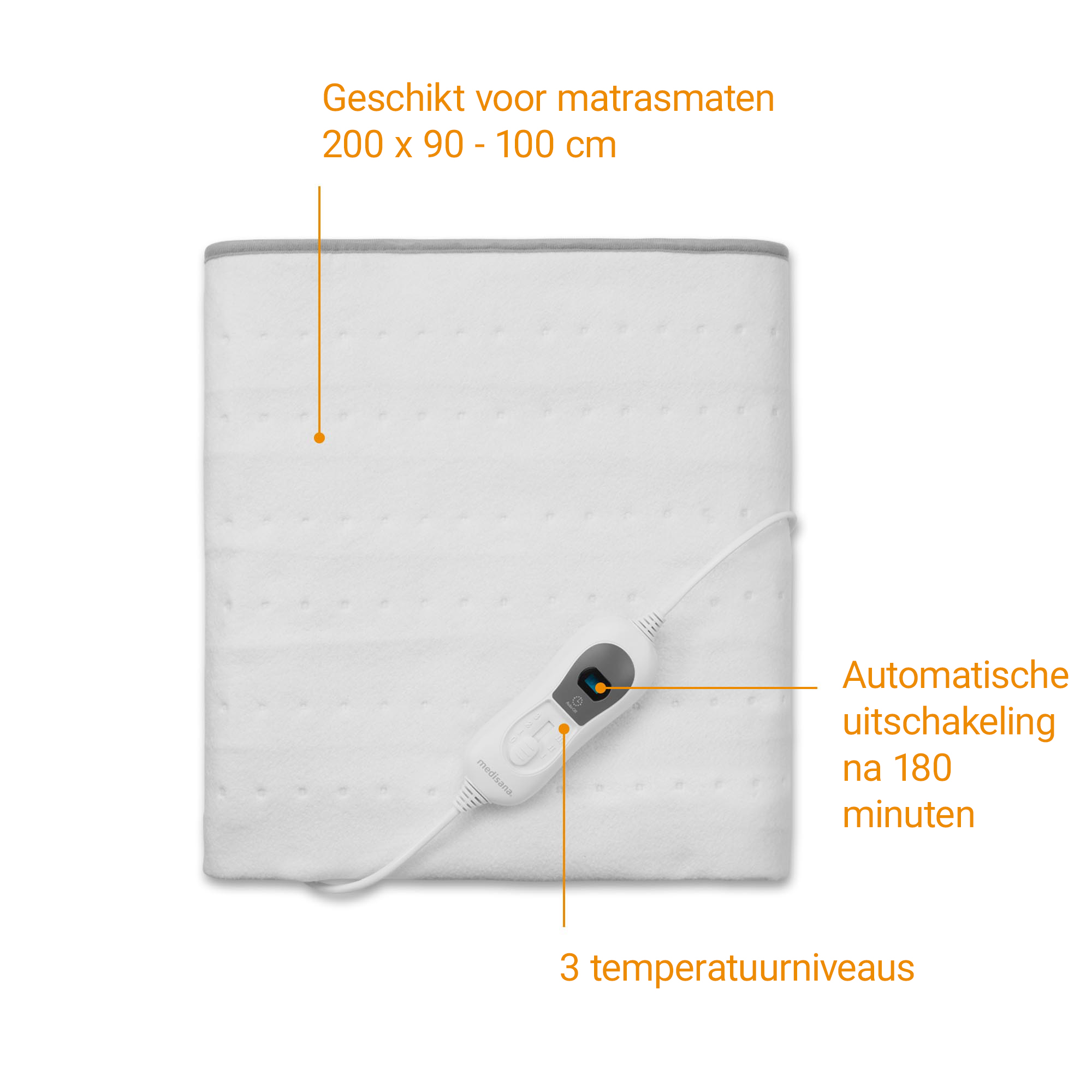 HU 666 | Elektrische onderdeken