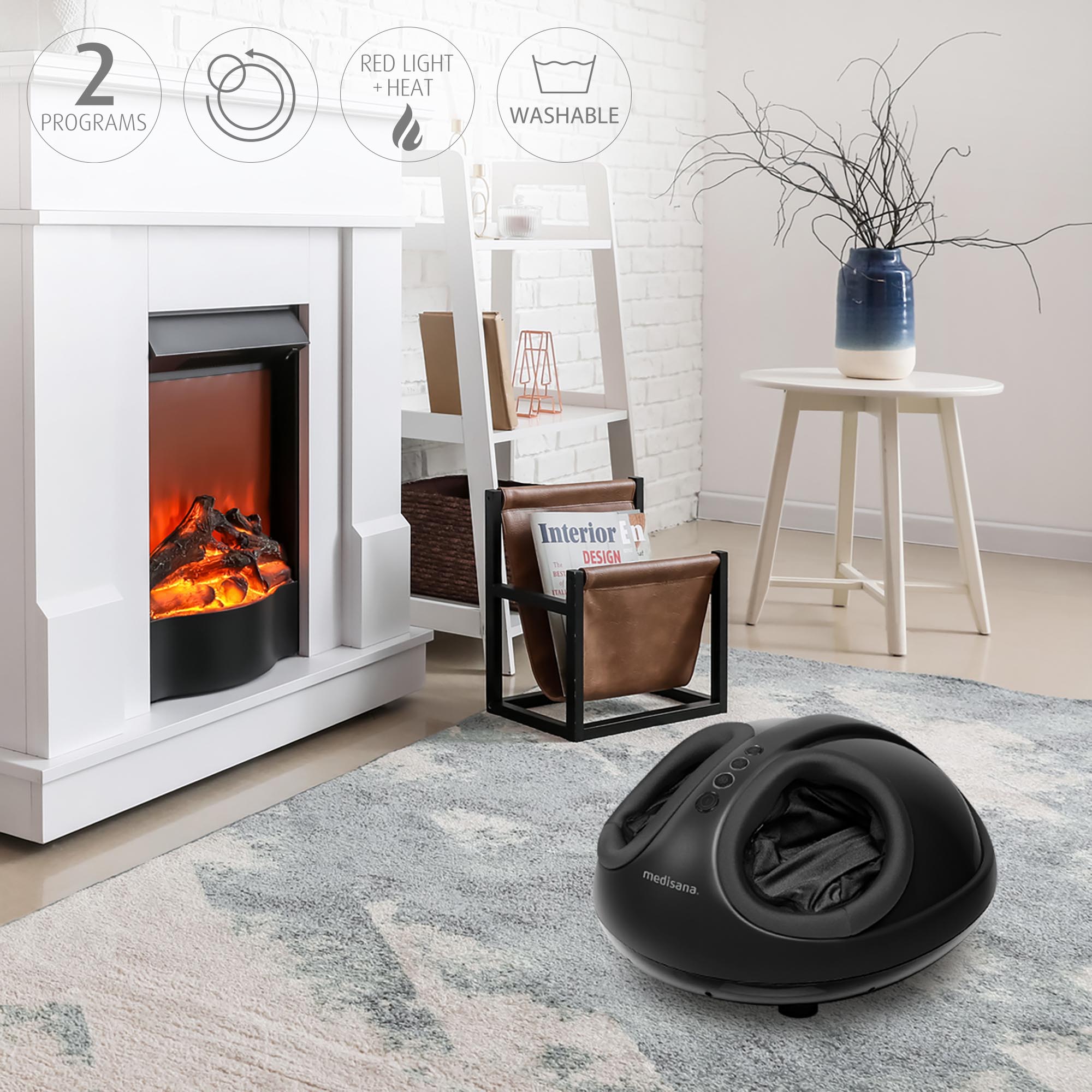 3749b941f574eb509b6d5efc7bc4f6dc FM 890 | Masajeador de pies Shiatsu