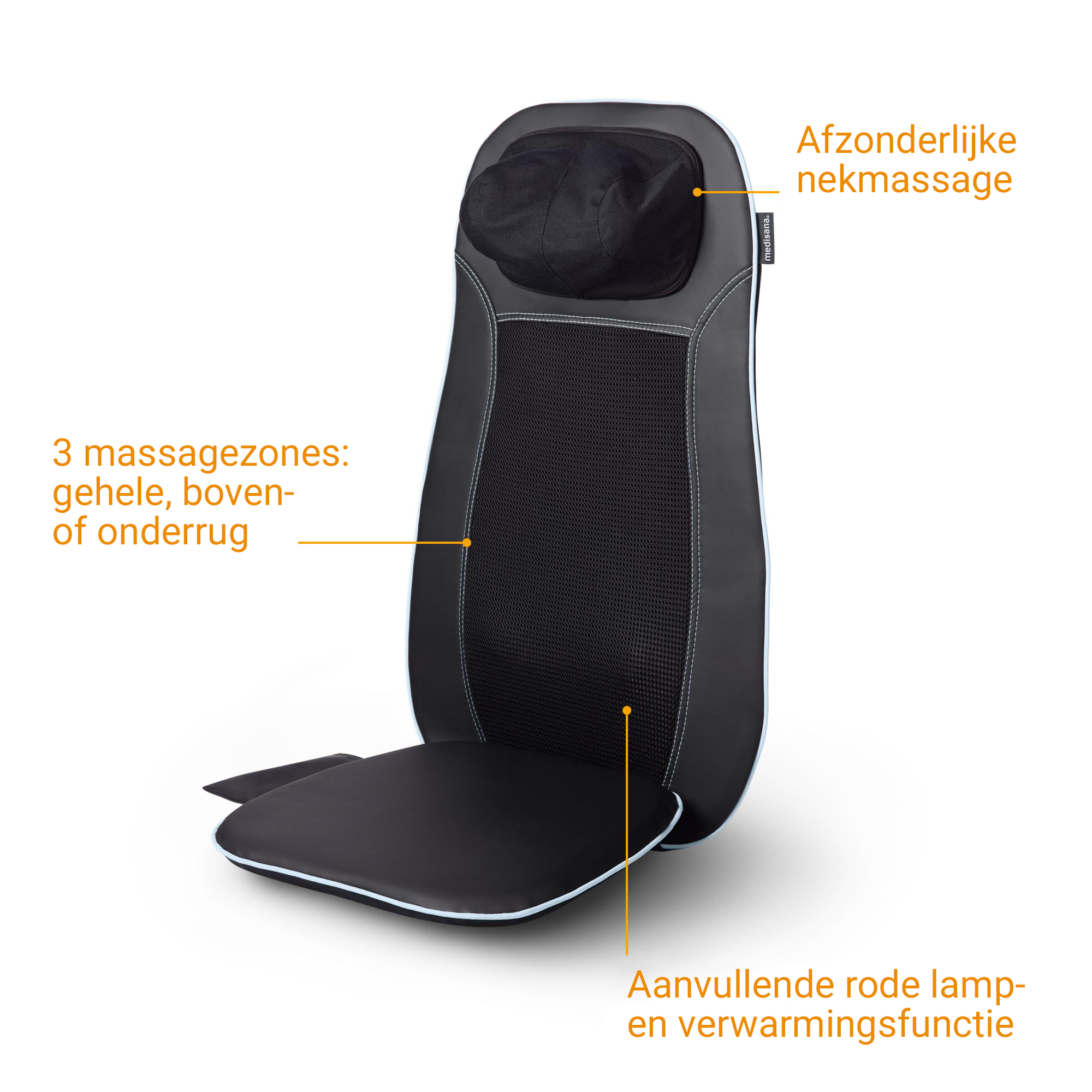 MCN | Shiatsu-massagezitkussen
