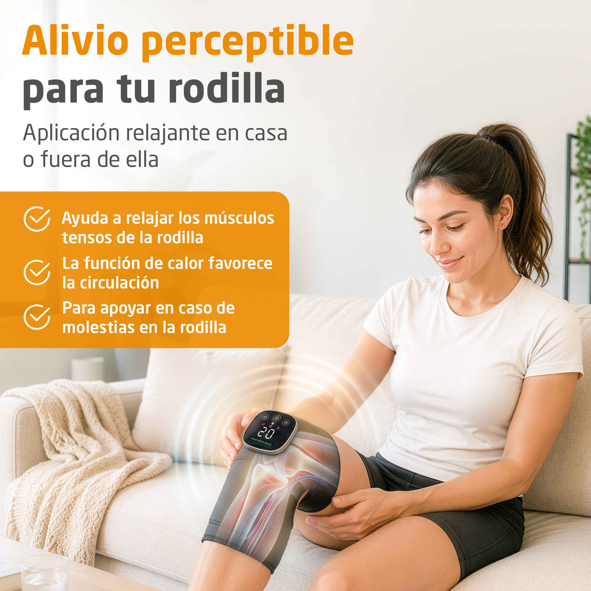 Cordless Vibrating Knee Massager | KM 100