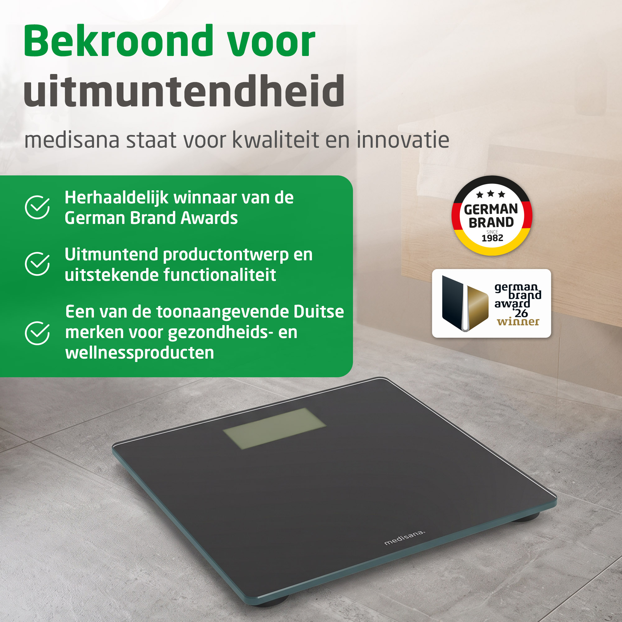 medisana PS 530 personenweegschaal